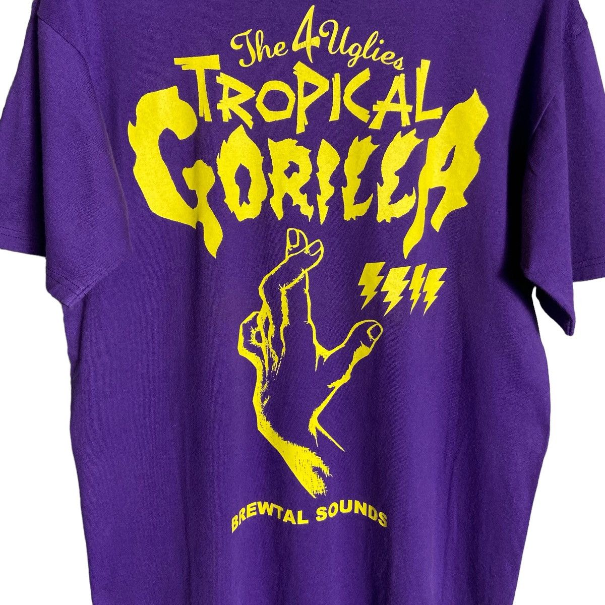 Band Tees × Vintage Vintage Tropical Gorilla Punk Band Tee / Black Flag Size US L / EU 52-54 / 3 - 2 Thumbnail