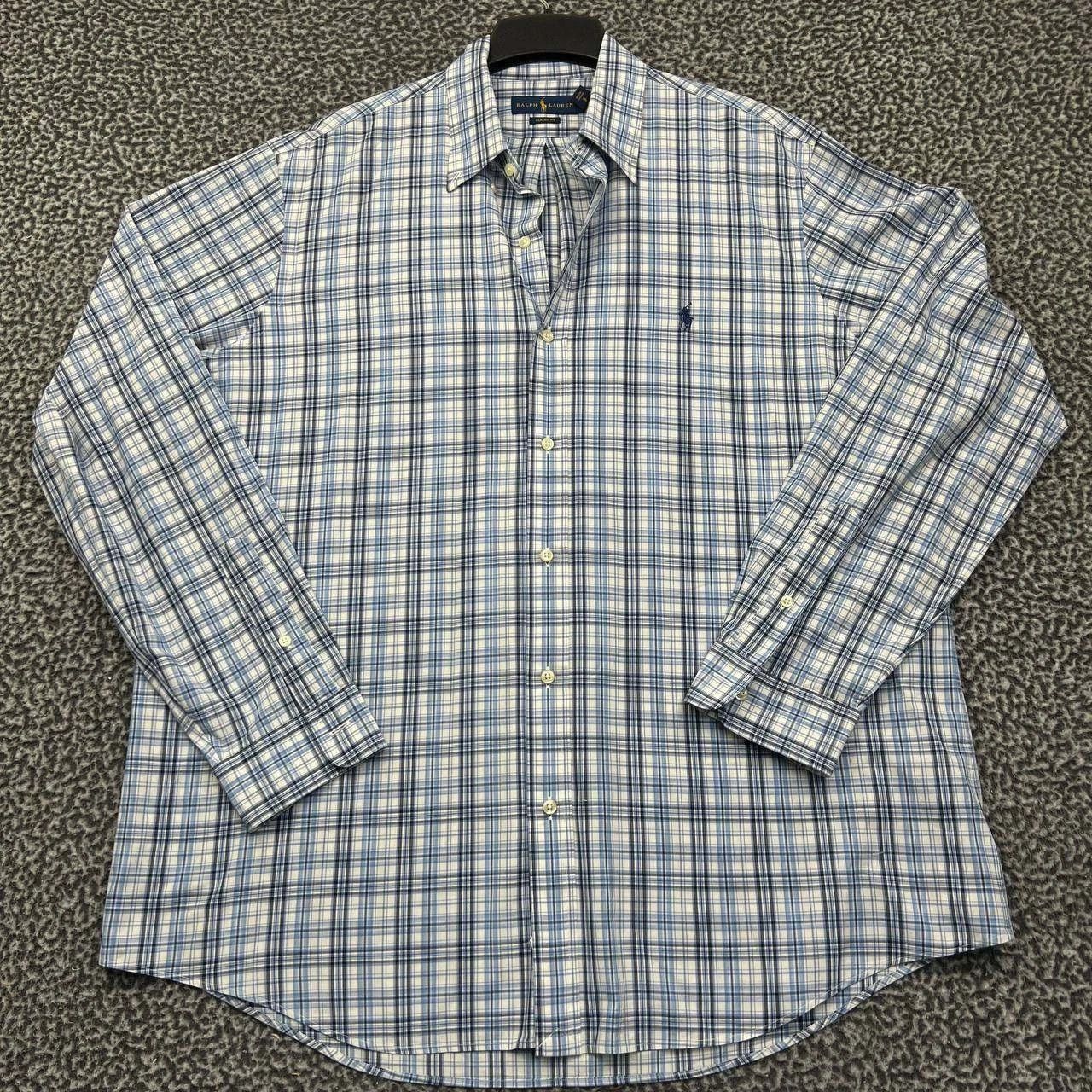 Ralph Lauren Ralph Lauren Button Down Shirt Men XL 17 1/2 Plaid Collared Size US XL / EU 56 / 4 - 1 Thumbnail