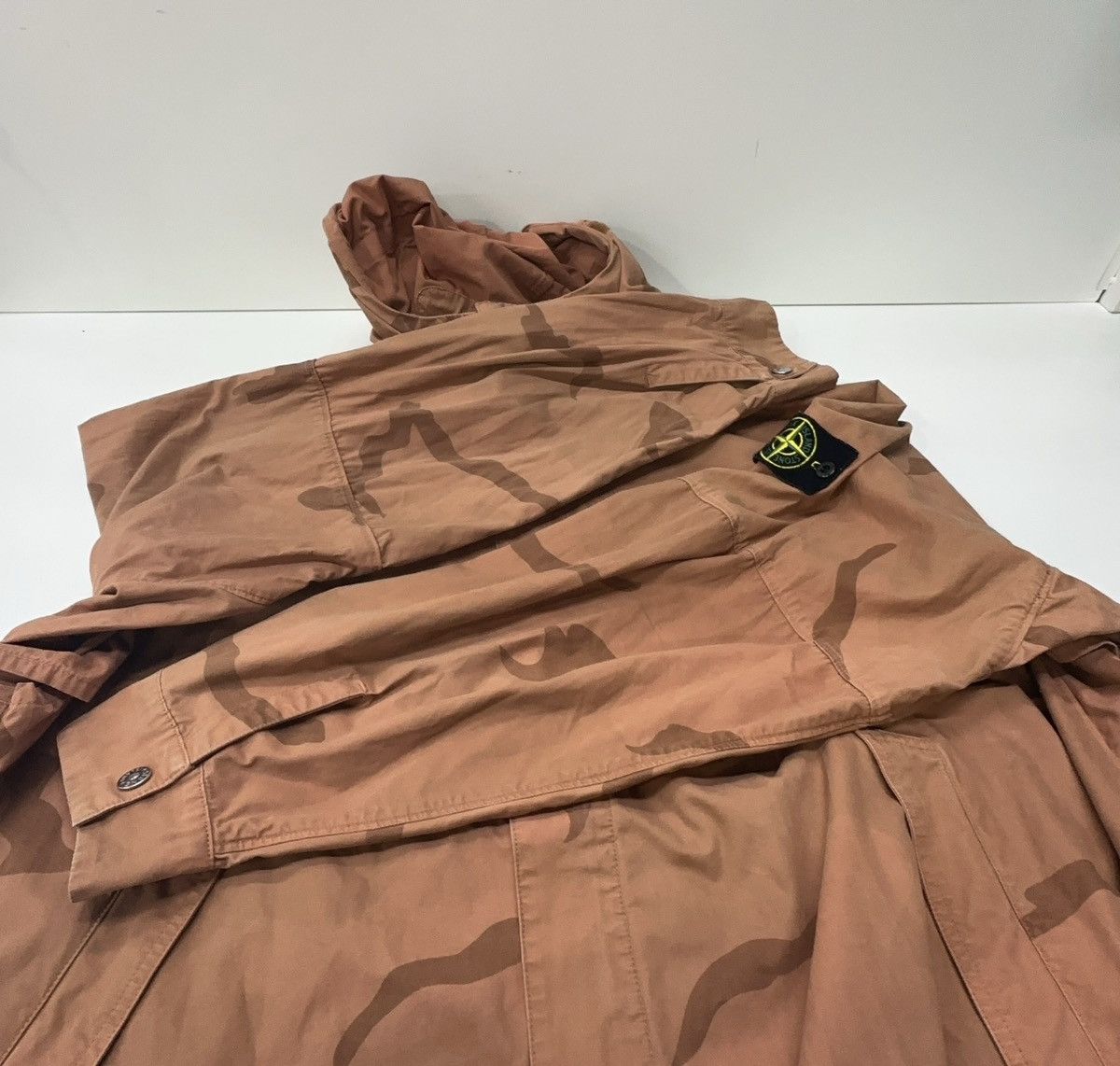 Stone Island × Supreme Supreme stone island Riot mask camo jacket parka coral camo Size US XL / EU 56 / 4 - 5 Thumbnail