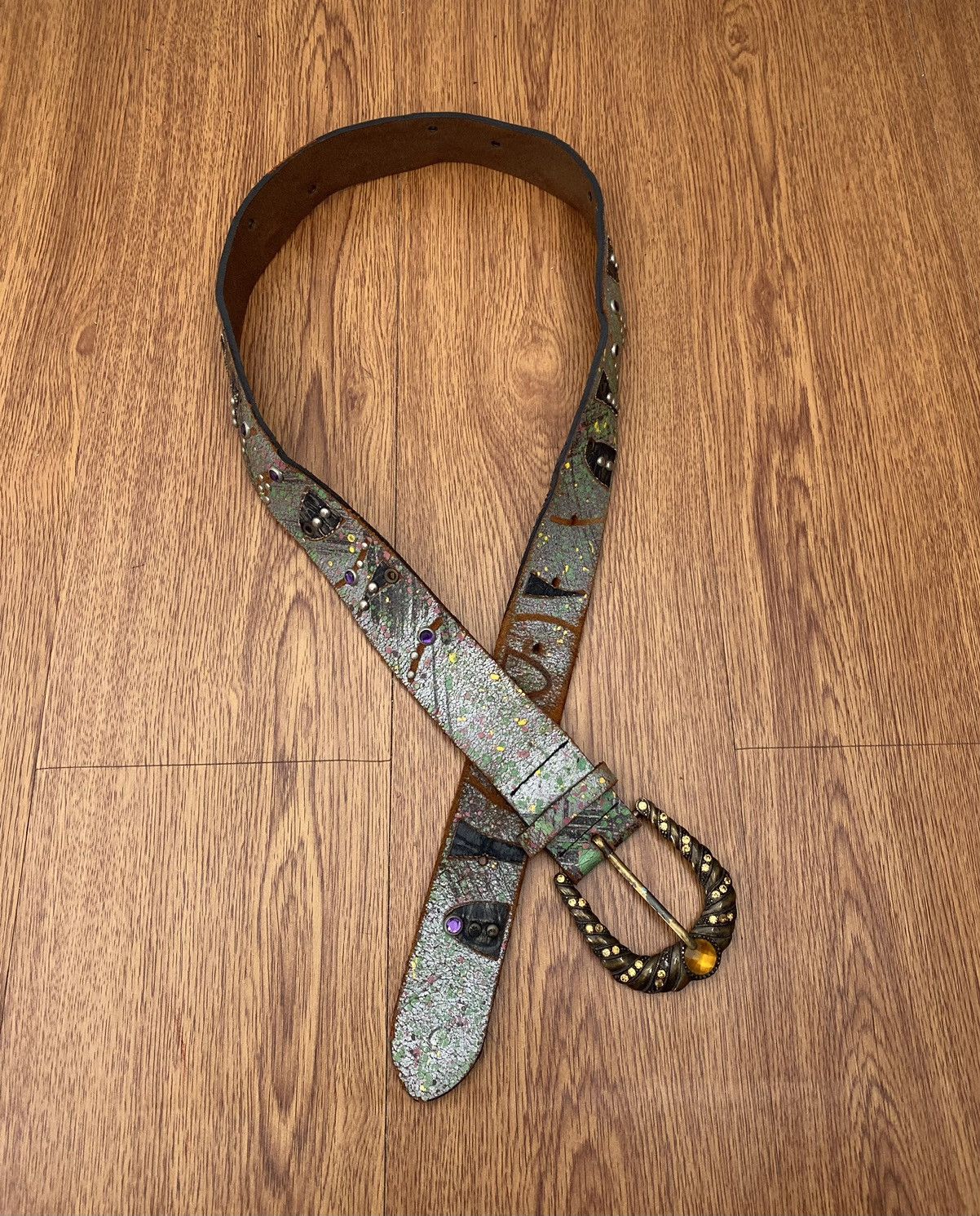 If Six Was Nine × Japanese Brand × KMRii Multicolor crystal belt Size ONE SIZE - 1 Thumbnail