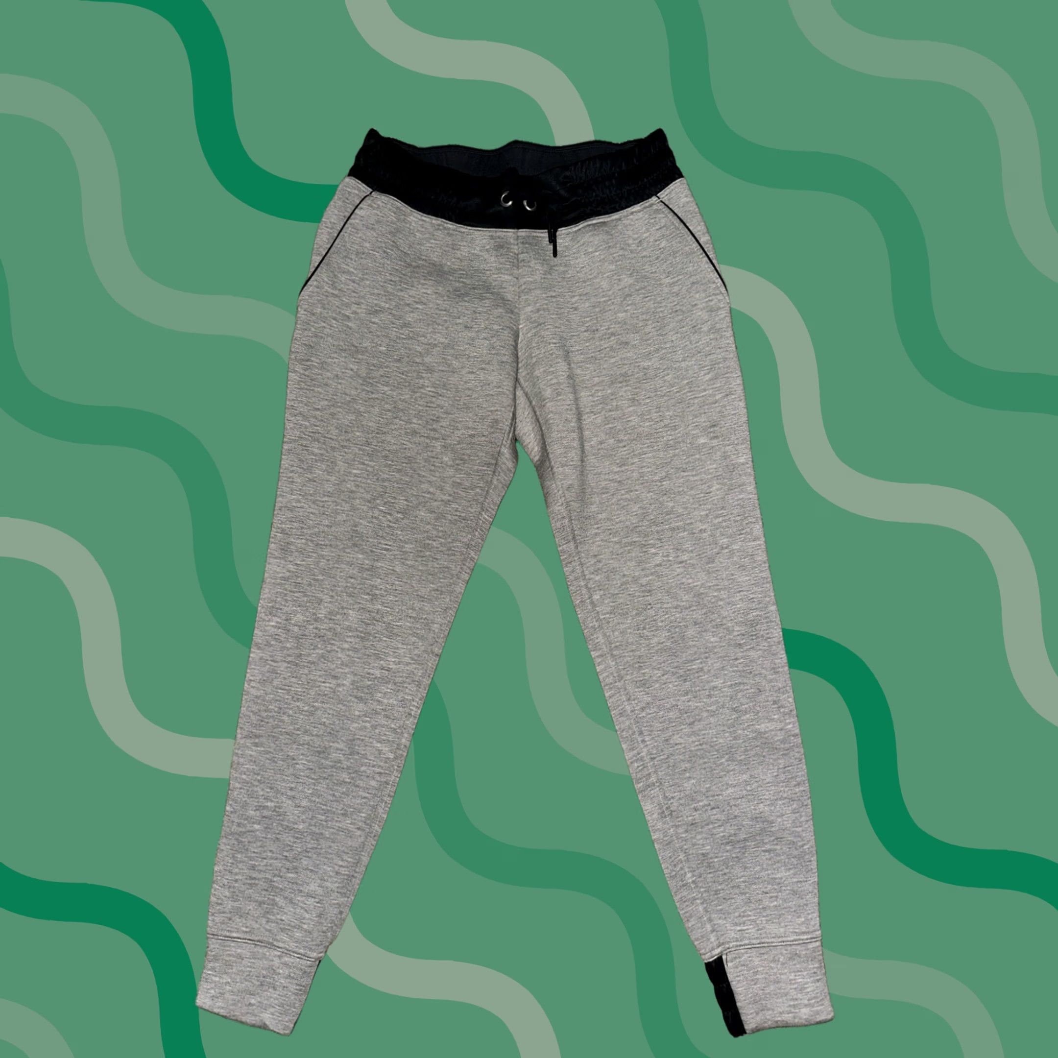 Brooks Brooks Fremont Jogger Pants Mens M Gray Tapered Fleece 100% Cotton Regular For Running Training Size US 31 - 1 Thumbnail