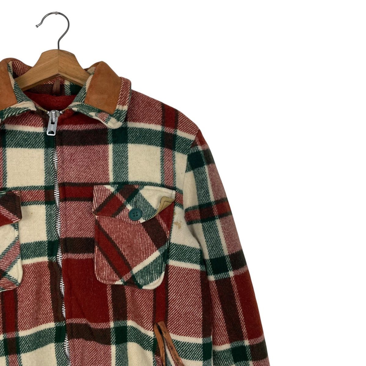 Woolrich Woolen Mills Vintage 60s Woolrich Plaid Flannel Wool Jacket Size US M / EU 48-50 / 2 - 5 Thumbnail
