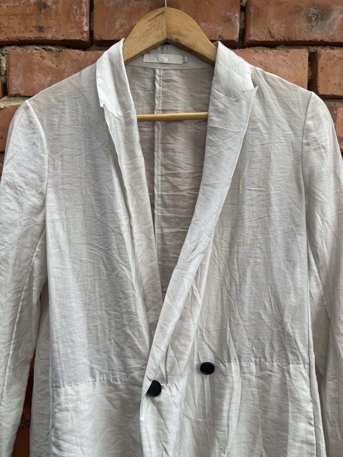 Japanese Brand Japanese Brand ICB WHITE BLAZER Size M / US 6-8 / IT 42-44 - 2 Thumbnail