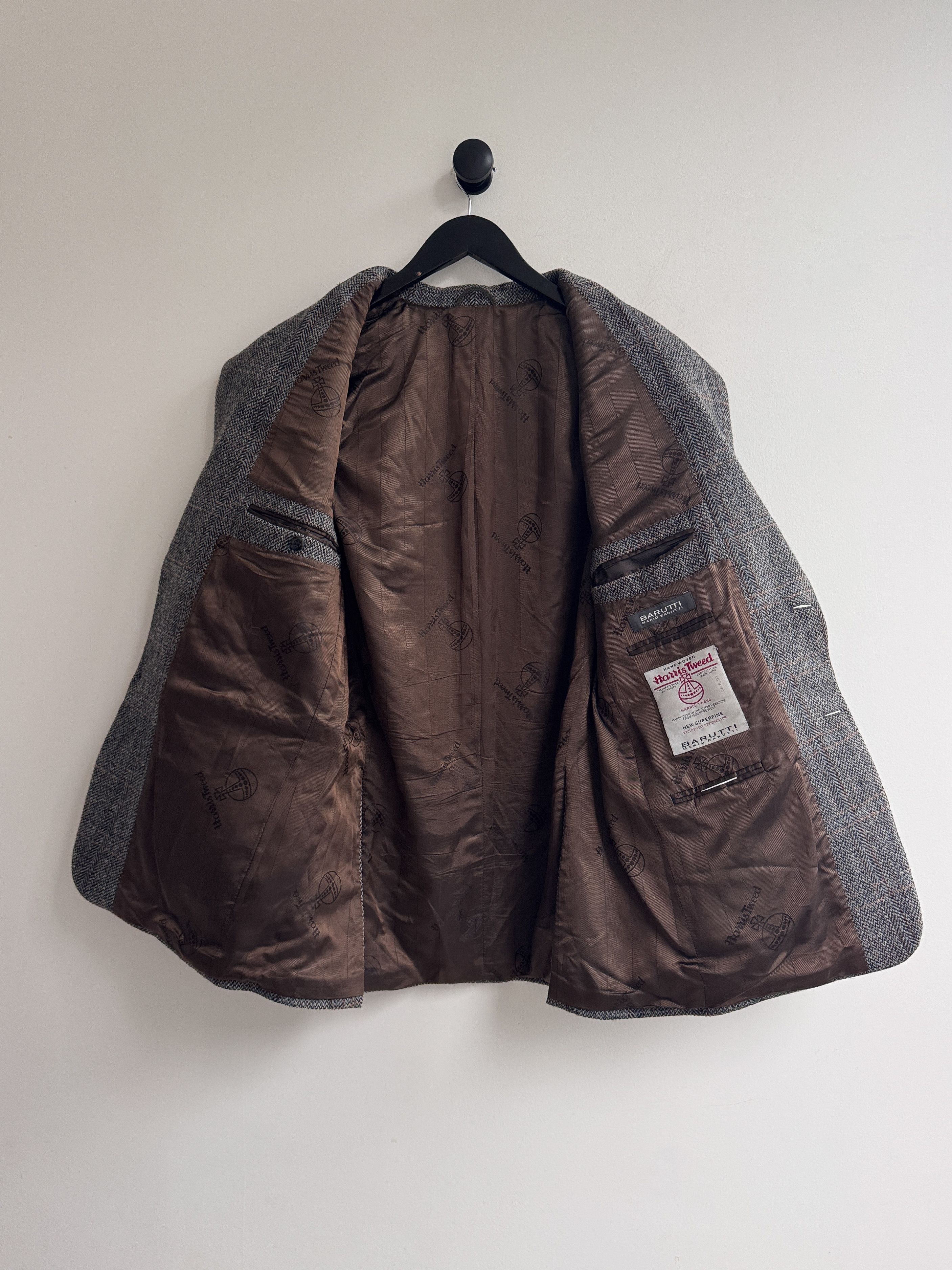 Harris Tweed Harris Tweed Matio Barutti Blazer Jacket Size 48R - 3 Thumbnail