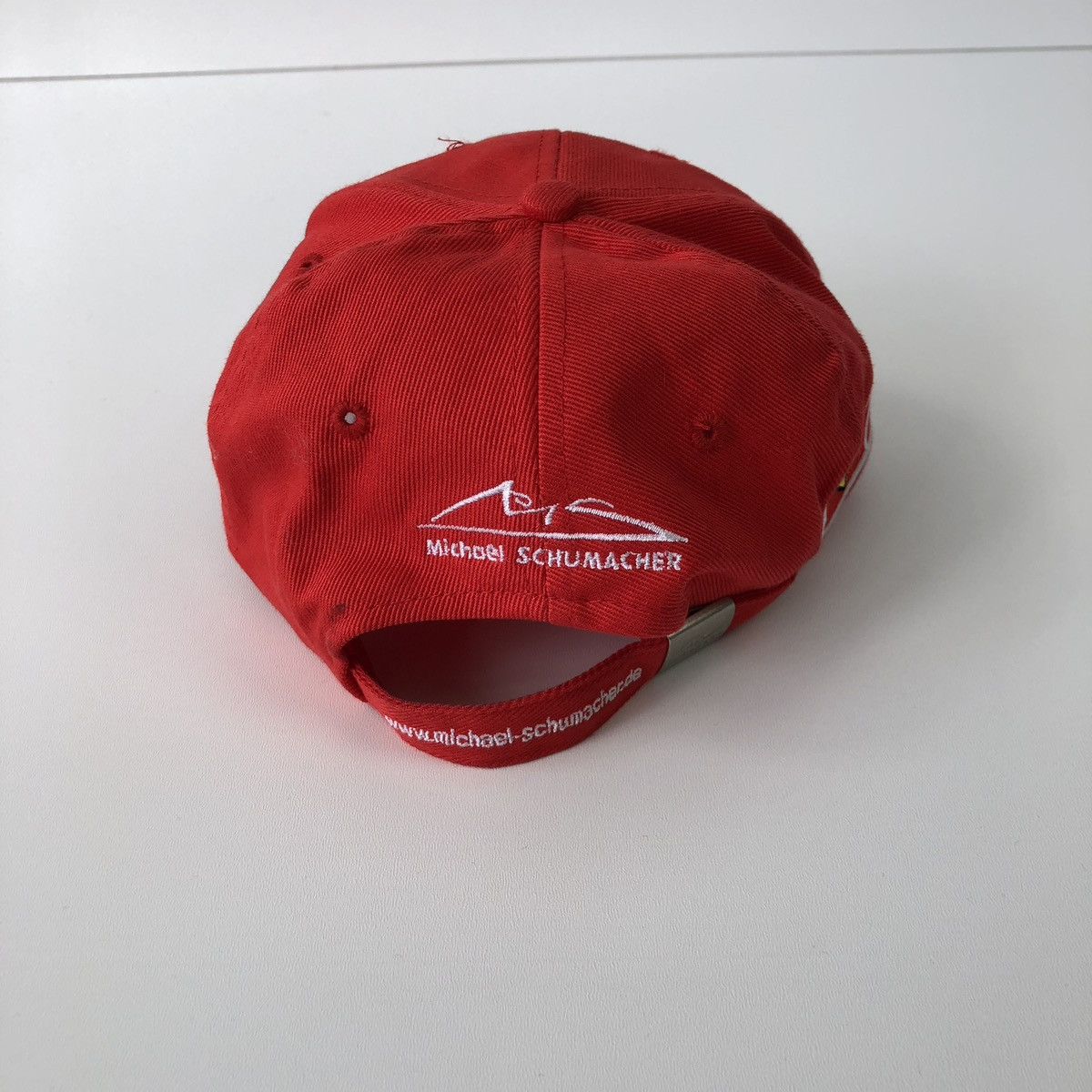 Ferrari × Formula 1 × Vintage Ferrari Michael Schumacher 2000 Formula 1 Team Vintage Cap Size ONE SIZE - 6 Thumbnail