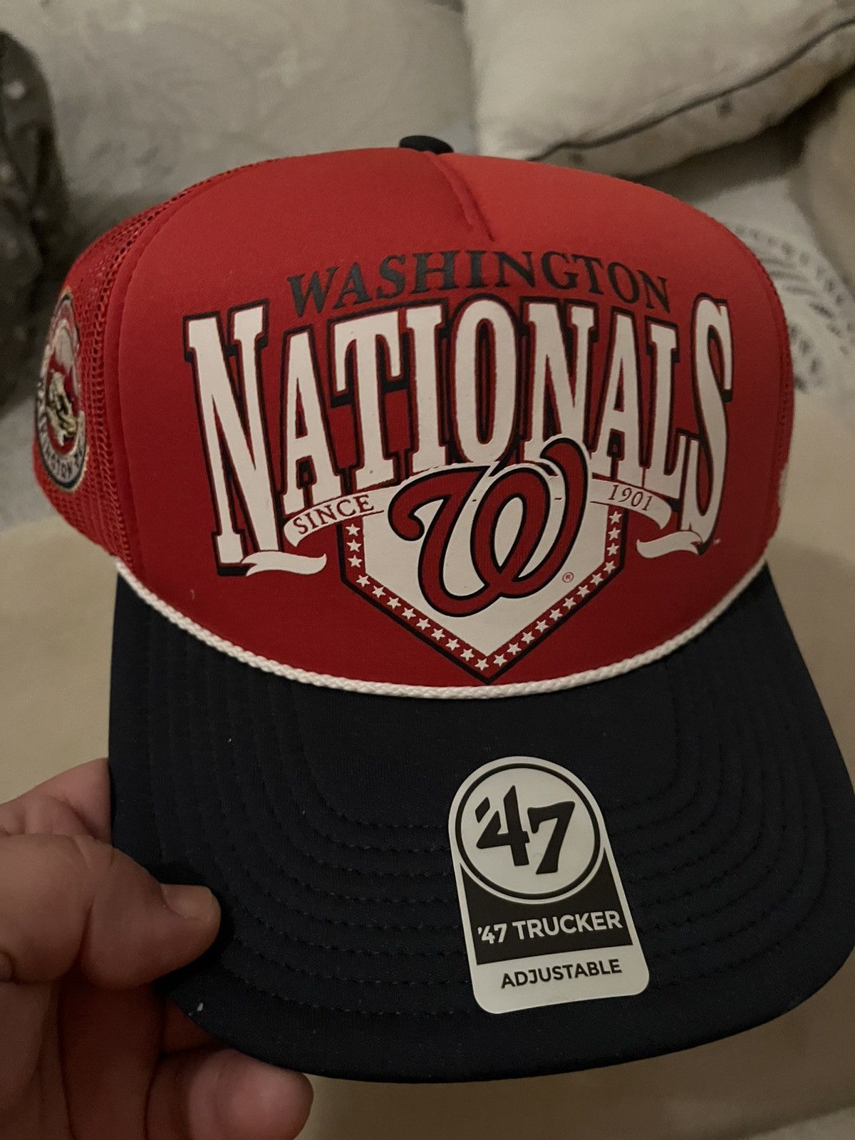 47 Brand Washington Nationals Red 47 trucker baseball cap Size ONE SIZE - 1 Thumbnail