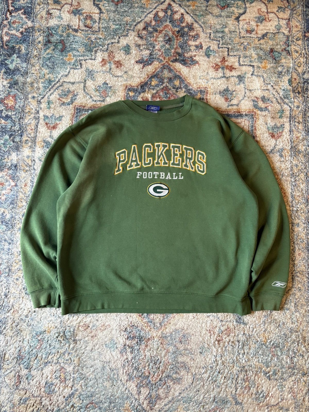 NFL Vintage NFL Green Bay Packers Spellout Crewneck Size XL Size US XL / EU 56 / 4 - 1 Thumbnail