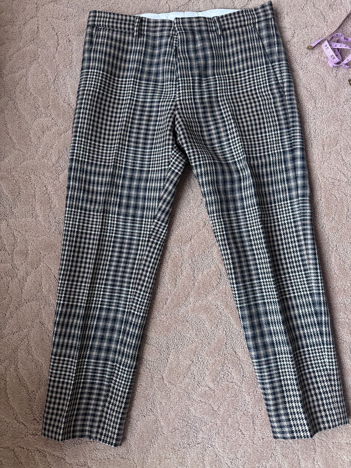 AMI AMI wool houndstooth trousers Size US 31 - 1 Thumbnail