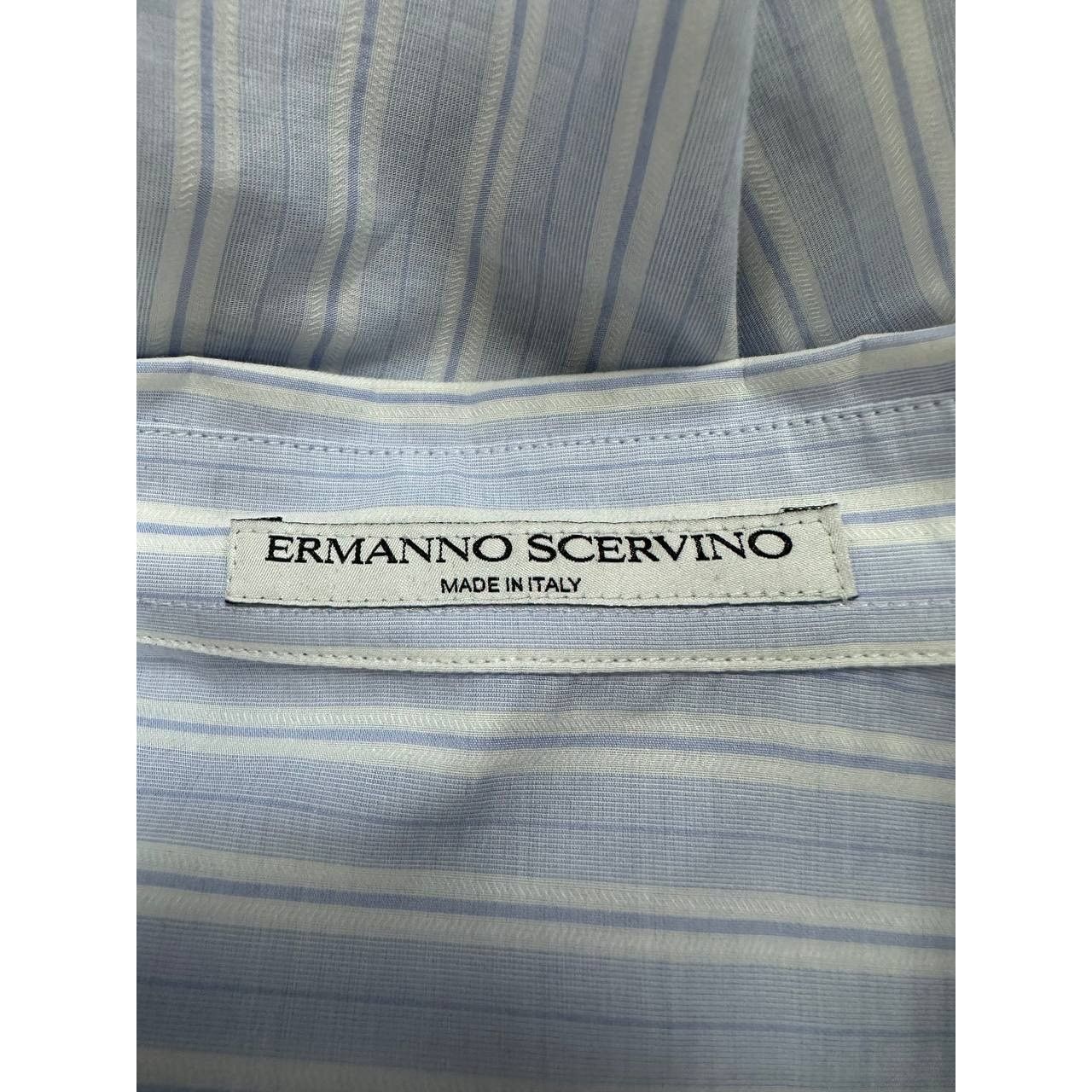 Ermanno Scervino Ermanno Scervino Striped Cotton Shirt - Size 44 Size M / US 6-8 / IT 42-44 - 6 Thumbnail