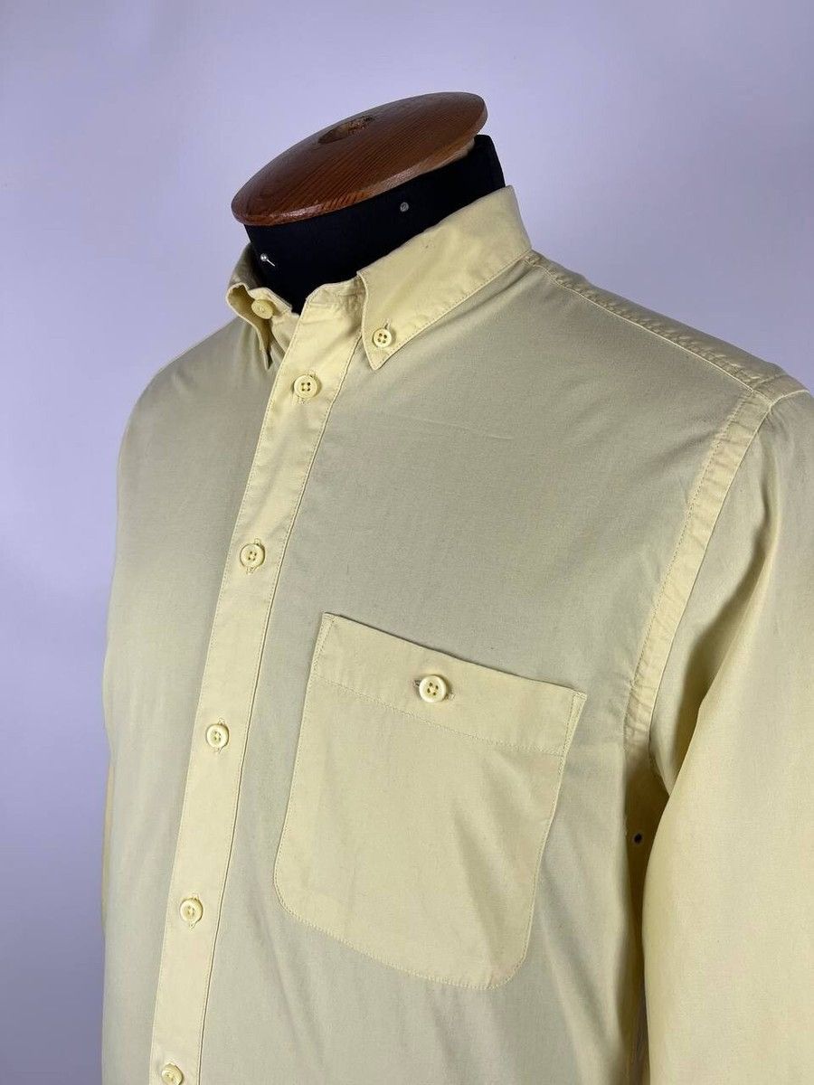 YMC YMC Men's Long Sleeve Button Down Lemon Shirt Size M (0307) Size US M / EU 48-50 / 2 - 4 Thumbnail