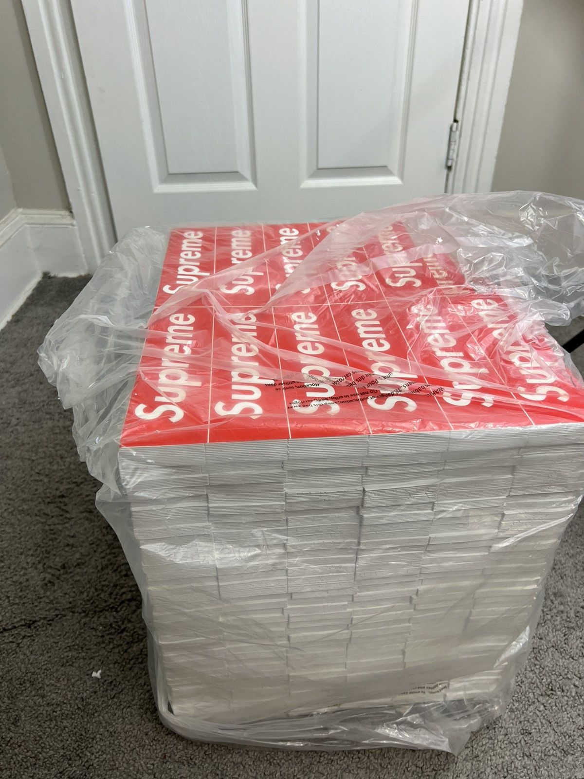 Supreme Supreme/Rotary Sticker Brick Side Table Size ONE SIZE - 1 Thumbnail