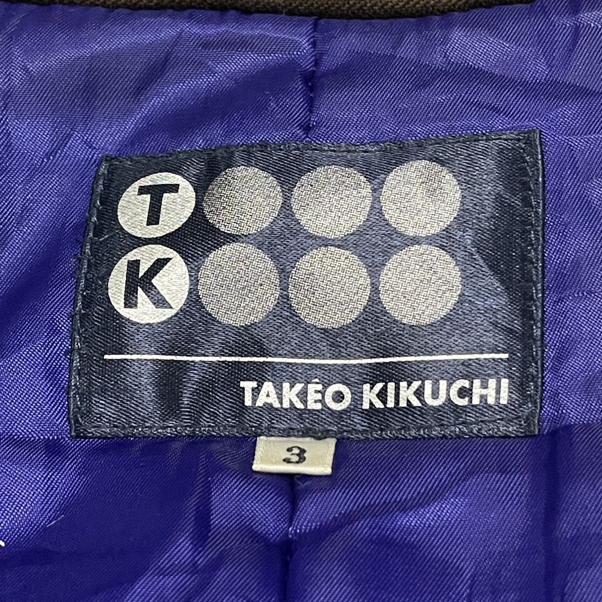Le Grande Bleu (L.G.B.) Vintage 90s Takeo Kikuchi Army Flight Military Bomber Jacket Size US L / EU 52-54 / 3 - 23 Thumbnail