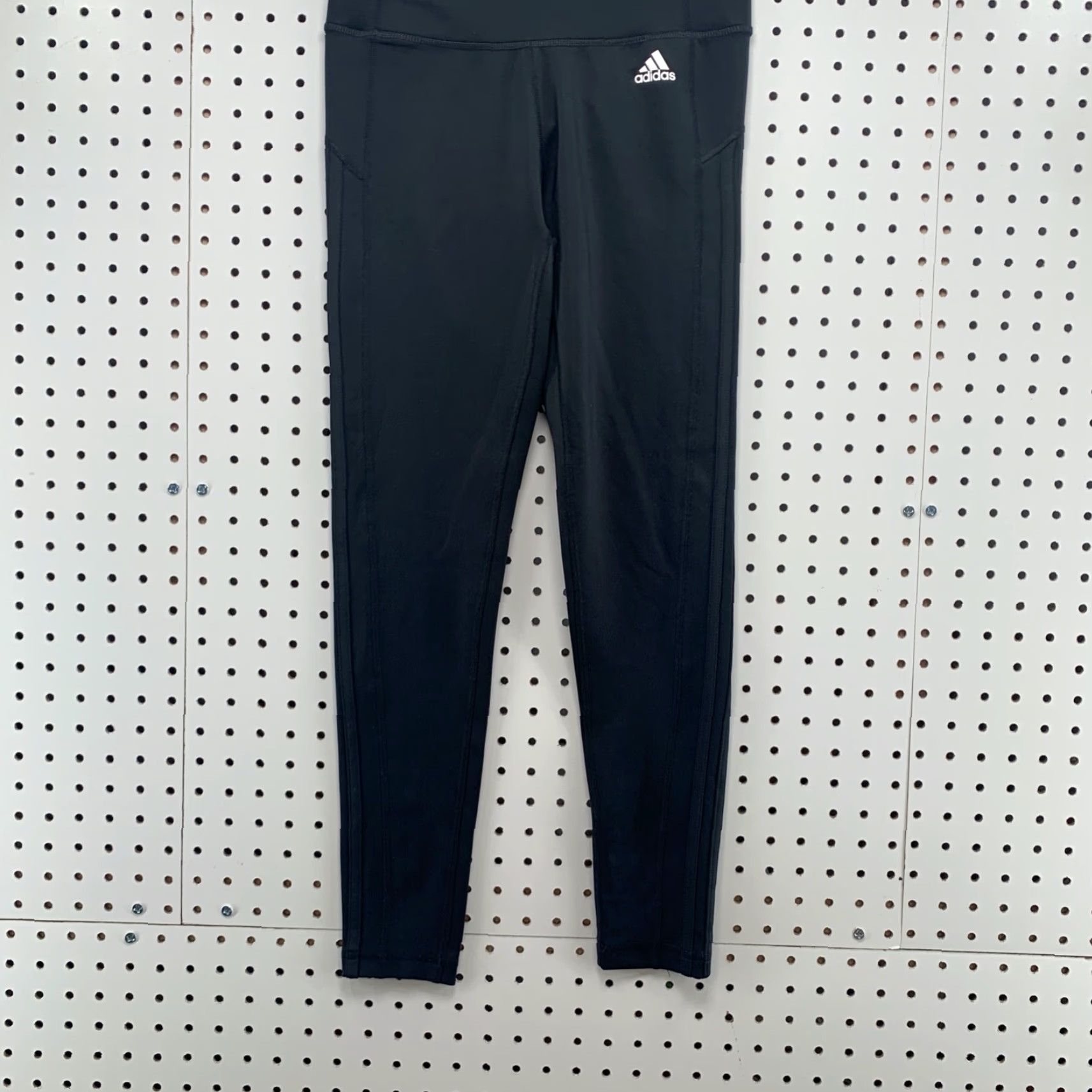 Adidas Adidas Leggings Womens Small Black Climalite Capri Breathable Ladies 26X25 Size 28" / US 6 / IT 42 - 7 Thumbnail
