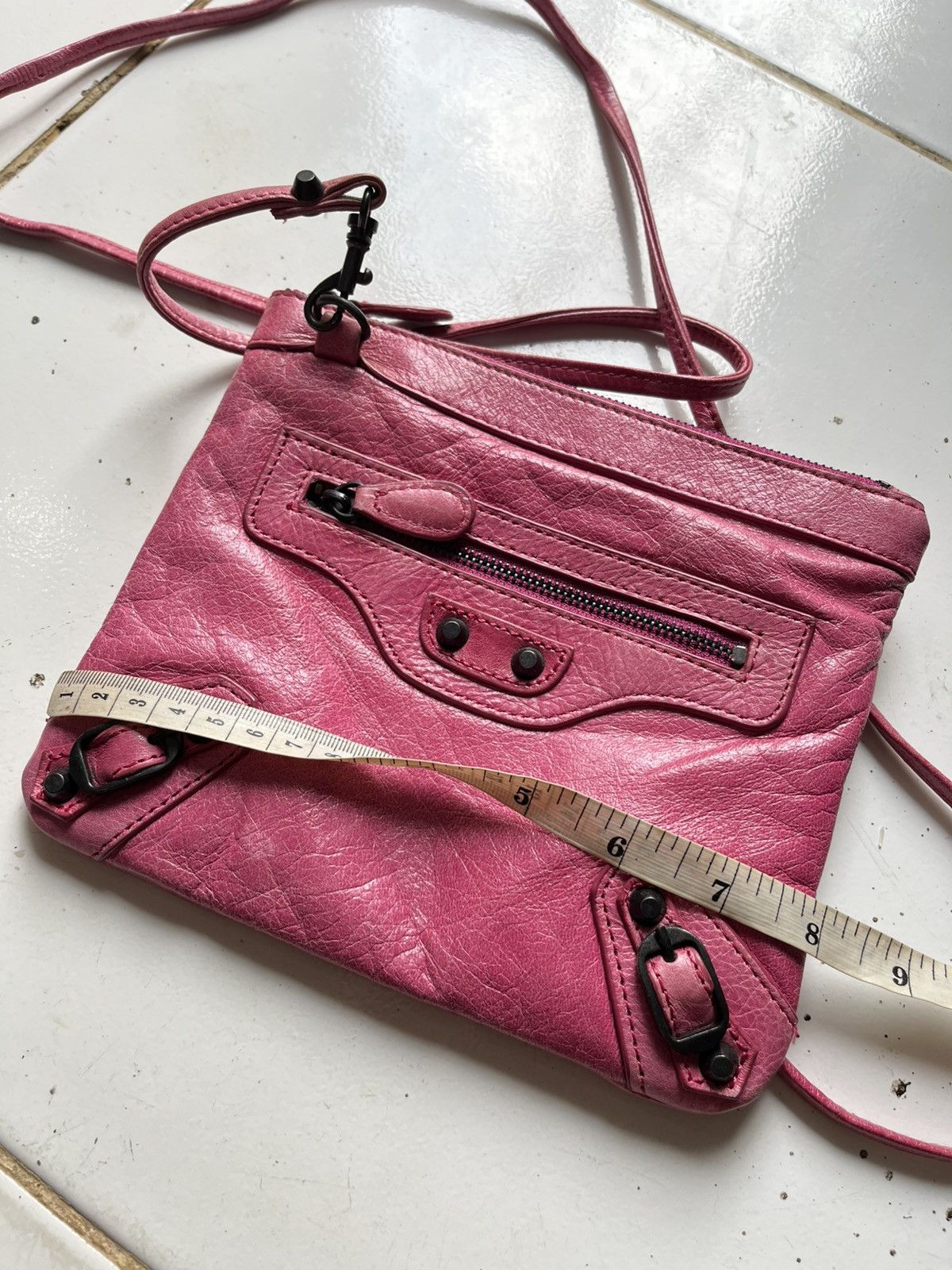 Vintage Pink city leather mini bag Size ONE SIZE - 2 Thumbnail