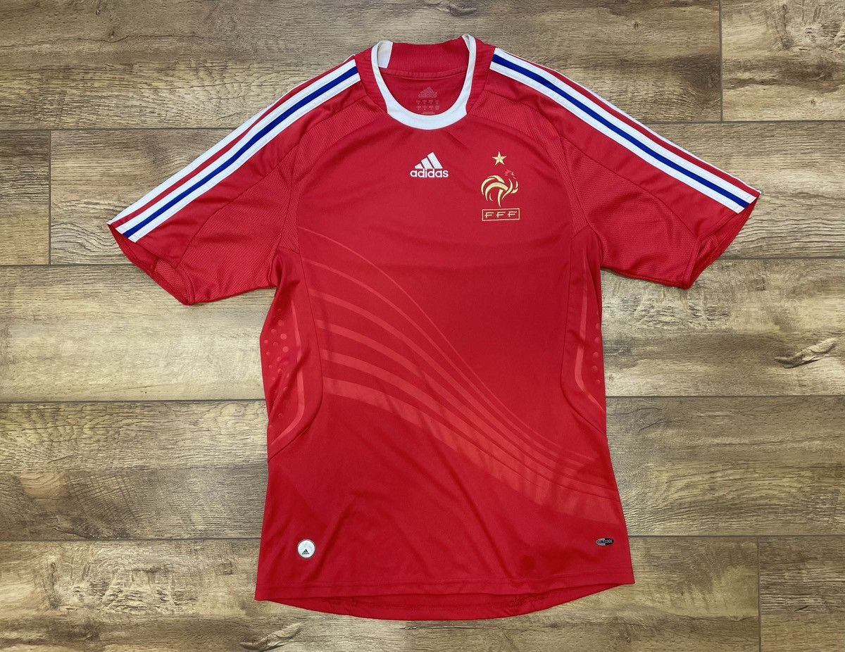 Adidas × Vintage Adidas Vintage Soccer Jersey France 2008 Size US M / EU 48-50 / 2 - 1 Thumbnail