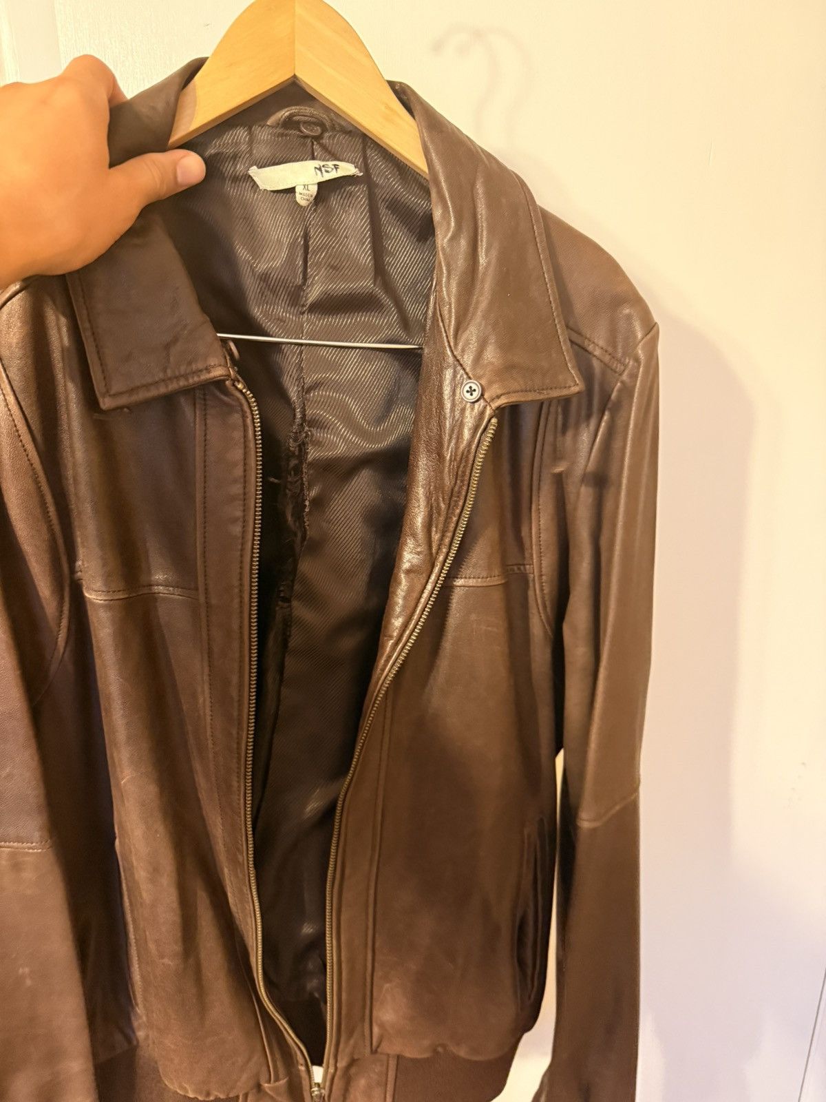 NSF NSF Napa leather jacket Size US XL / EU 56 / 4 - 13 Thumbnail