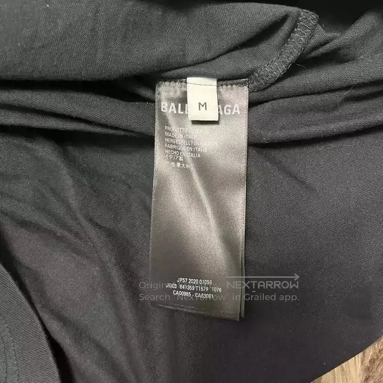Balenciaga Balenciaga 20FW Sanskrit Lock Devil's Eye Fake Two Piece Ho Size US M / EU 48-50 / 2 - 4 Thumbnail