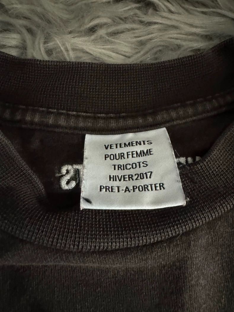 Vetements Vetements 17 FW Classic Dog Master Short Sleeve 2506-Nextar Size US XS / EU 42 / 0 - 3 Thumbnail
