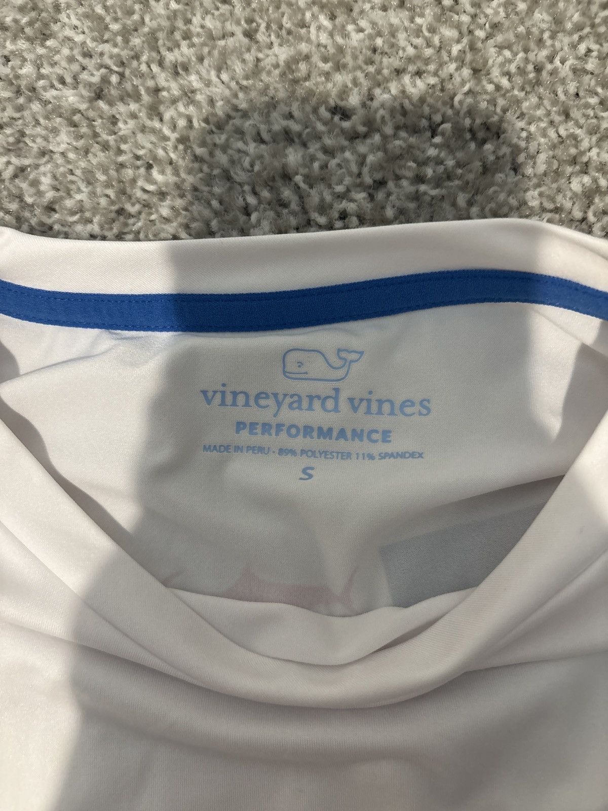 Vineyard Vines Vineyard Vines White Long Sleeve Performance Size Small Size US S / EU 44-46 / 1 - 3 Thumbnail