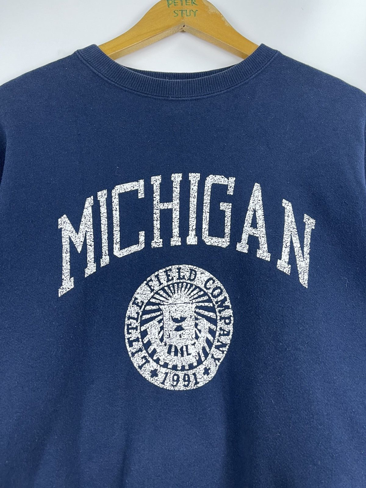 Vintage Vintage Michigan Sweatshirt Size US L / EU 52-54 / 3 - 7 Thumbnail