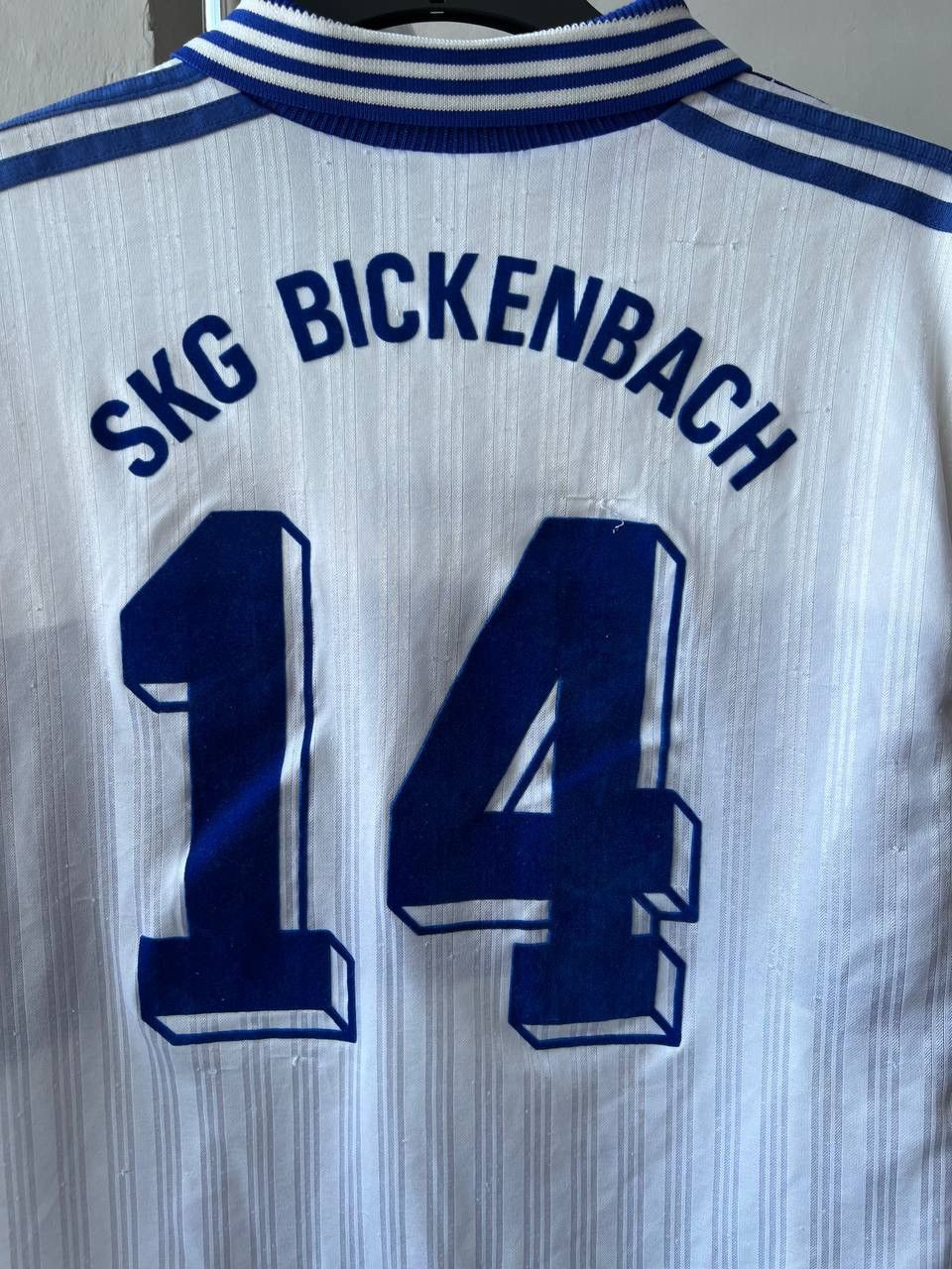 Adidas 1996/97 SKG BICKENBACH #14 AWAY SOCCER JERSEY FOOTBALL SHIRT Size US XL / EU 56 / 4 - 15 Thumbnail