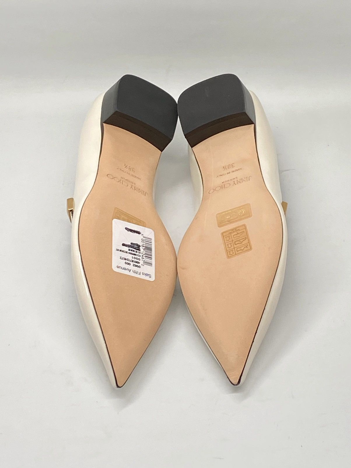 Jimmy Choo Jimmy Choo Carolyn Leather Mary Jane Flats size 38.5 Size US 8.5 / IT 38.5 - 12 Thumbnail