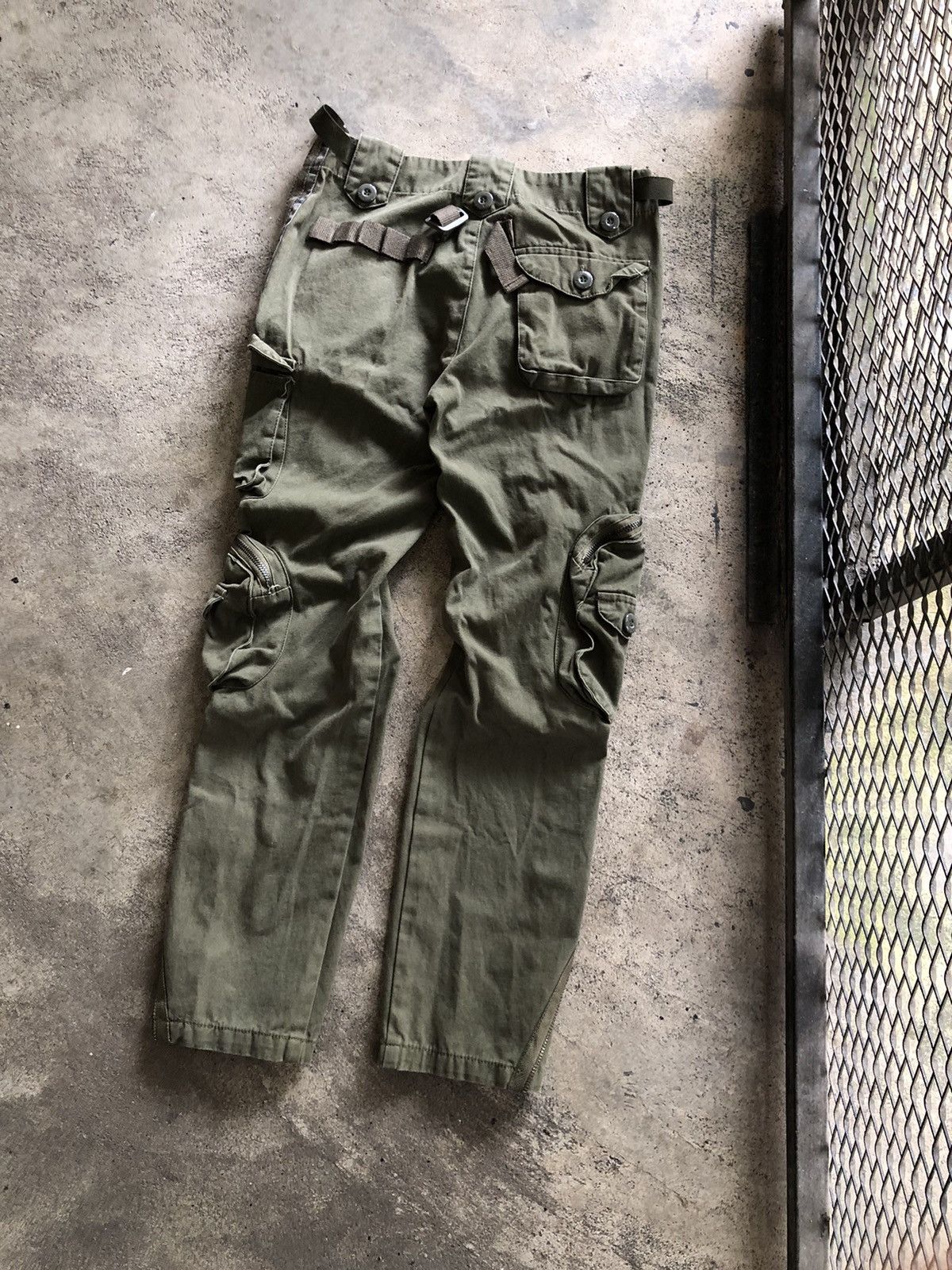 If Six Was Nine × Japanese Brand × Vintage JAPANESE FREE KNIGHT CARGO PANTS GOASTYLE Size US 27 - 7 Thumbnail