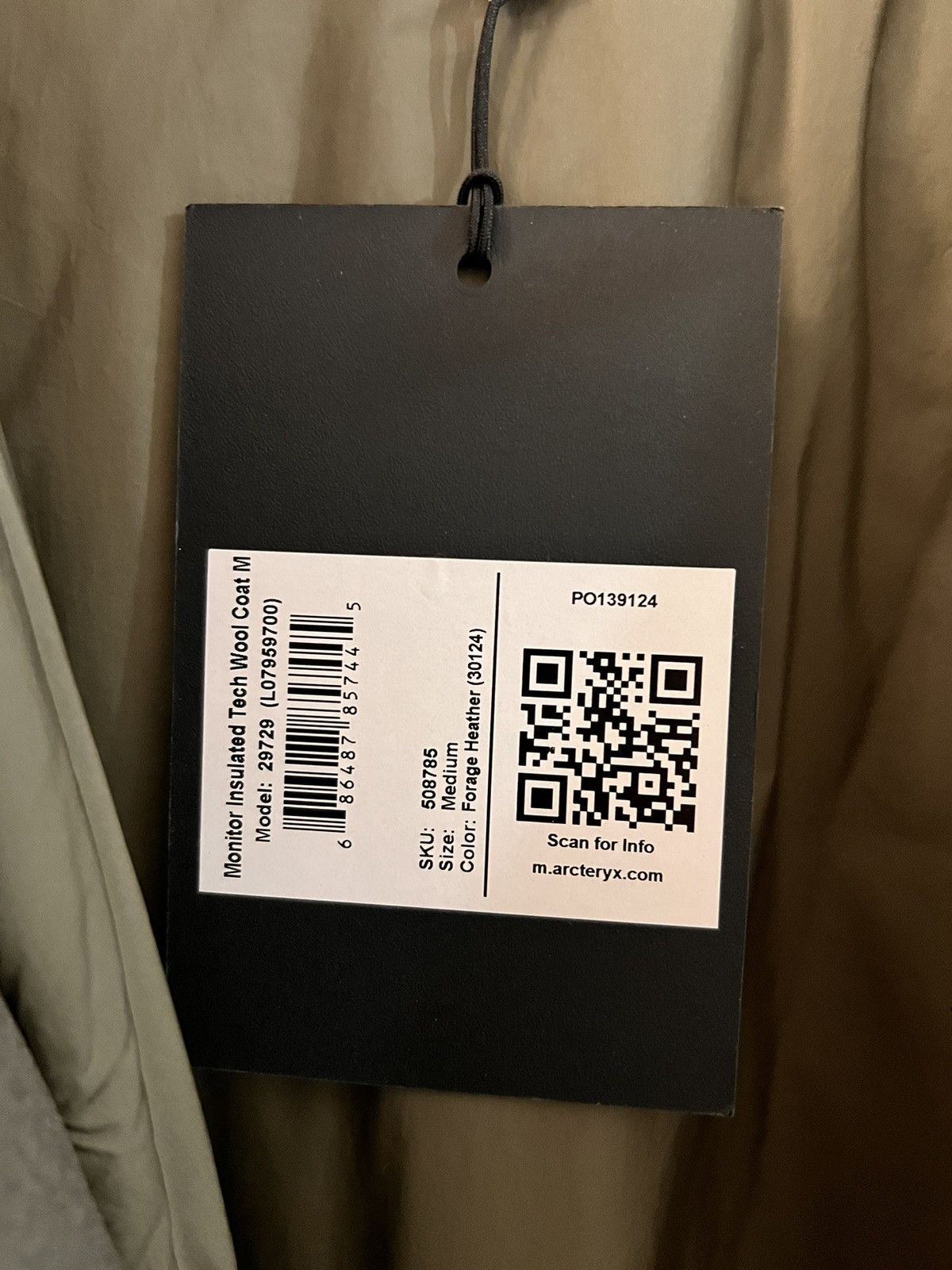 Arc'teryx × Veilance Monitor Tech Wool Insulated Coat Mens Size US M / EU 48-50 / 2 - 4 Thumbnail