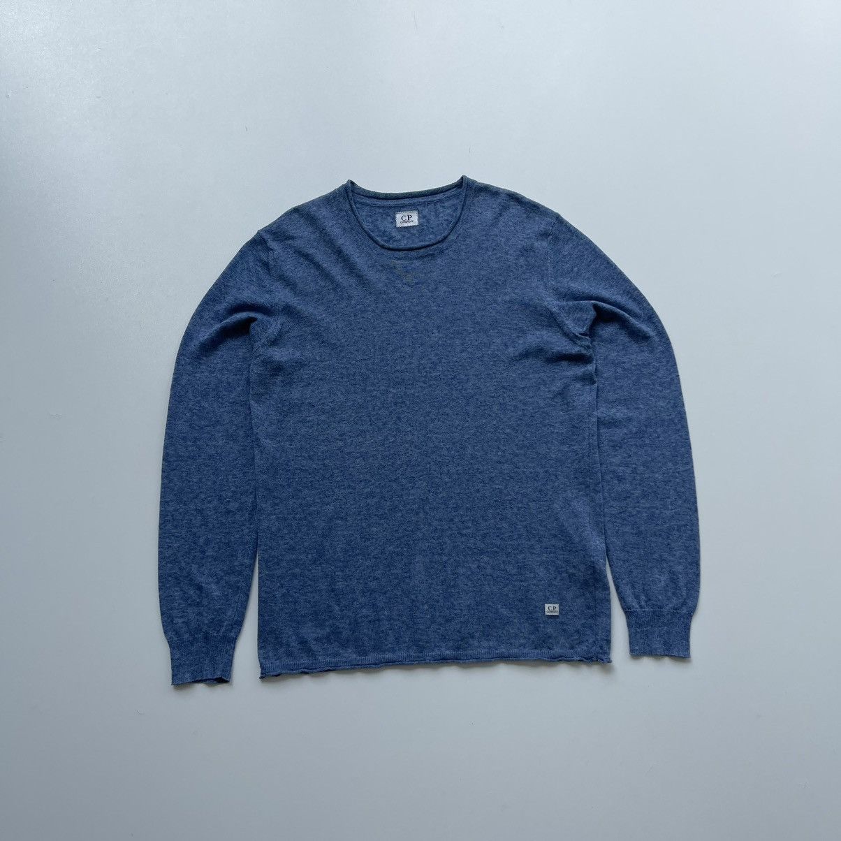 C.P. Company C.P. Company Linen/Polyester Knit Jumper Sweater Blue Size US M / EU 48-50 / 2 - 1 Thumbnail