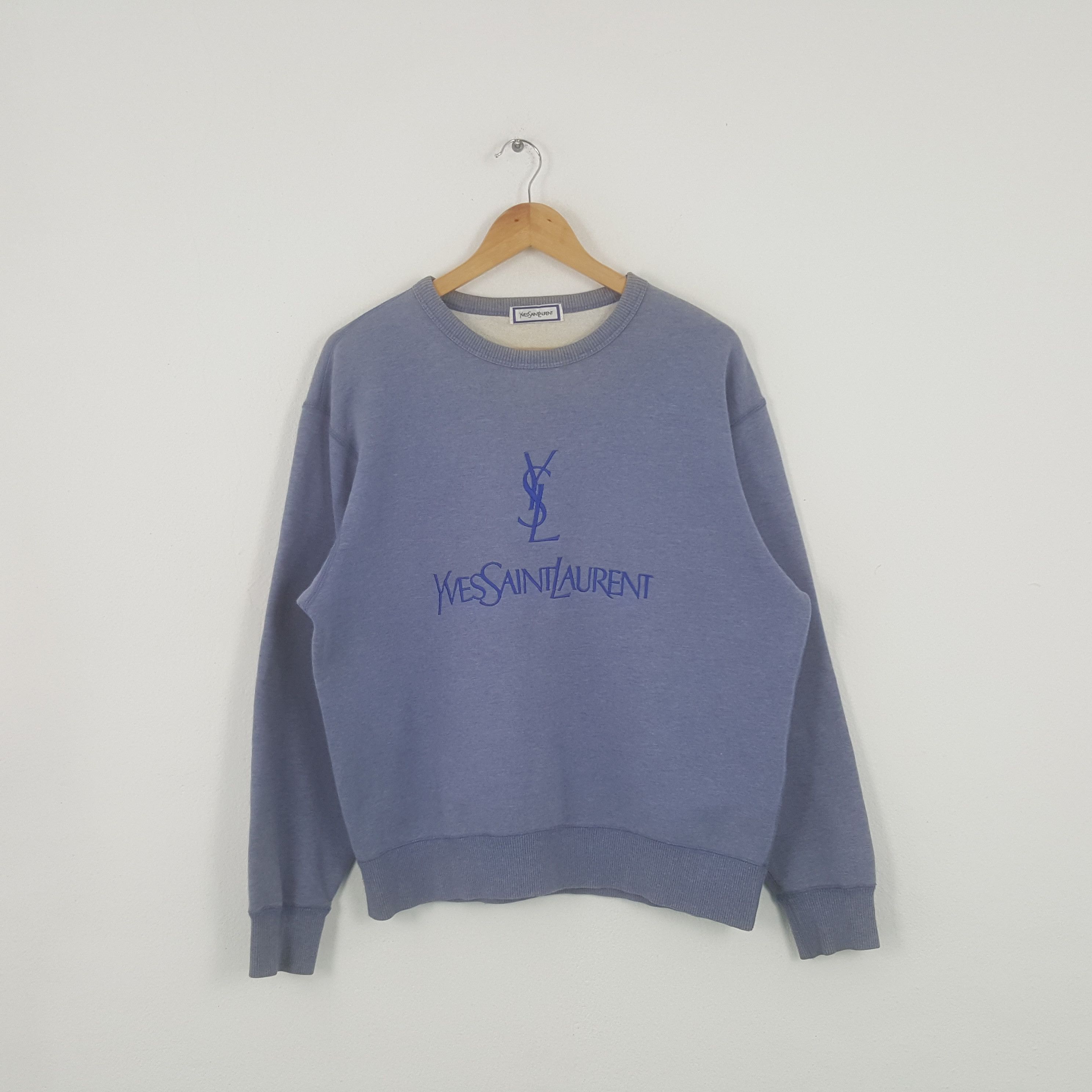 Vintage Yves Saint Laurent Italian Brand Sweatshirt