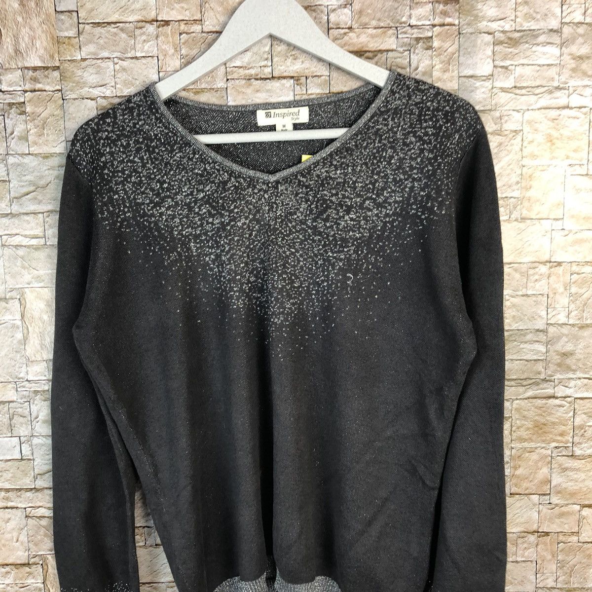Homespun Knitwear × Japanese Brand Inspires Style Grey Knitwear #A1052 Size M / US 6-8 / IT 42-44 - 5 Thumbnail