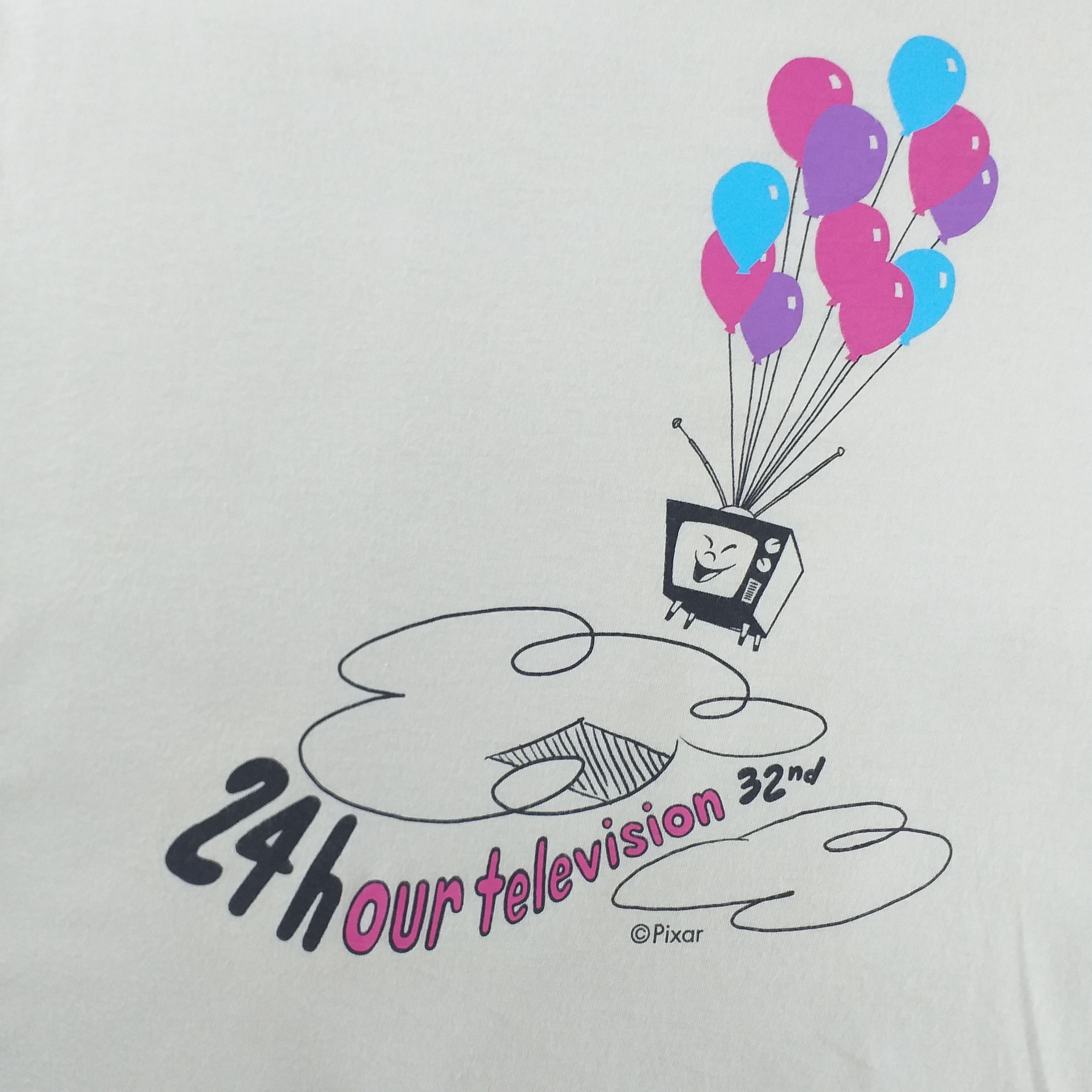 Japanese Brand Vintage 24 Hour Televsion Takashi Murakami Tshirt -F055 Size US M / EU 48-50 / 2 - 5 Thumbnail