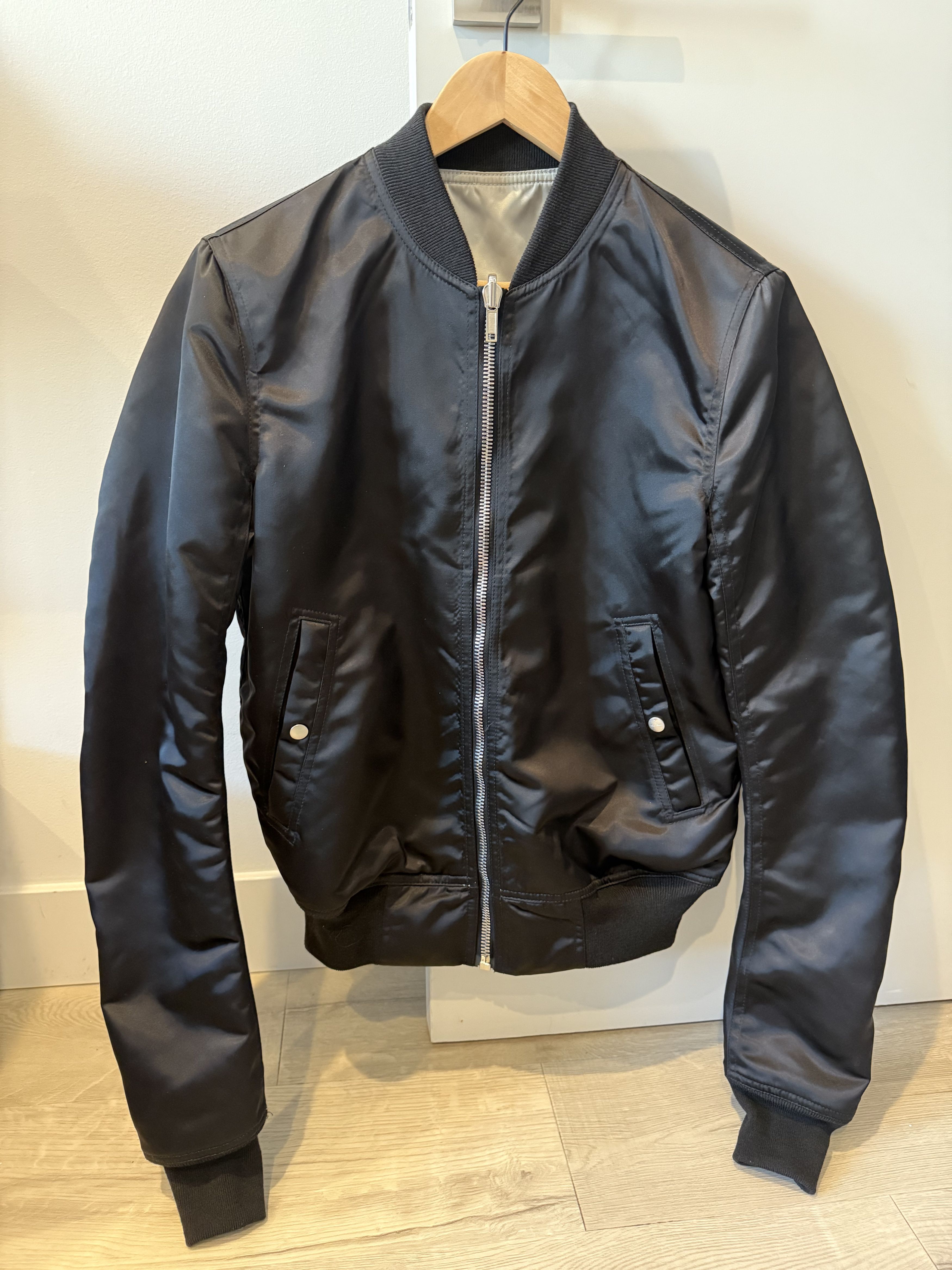 Rick Owens Rick Owens Bomber Jacket Size US S / EU 44-46 / 1 - 1 Thumbnail