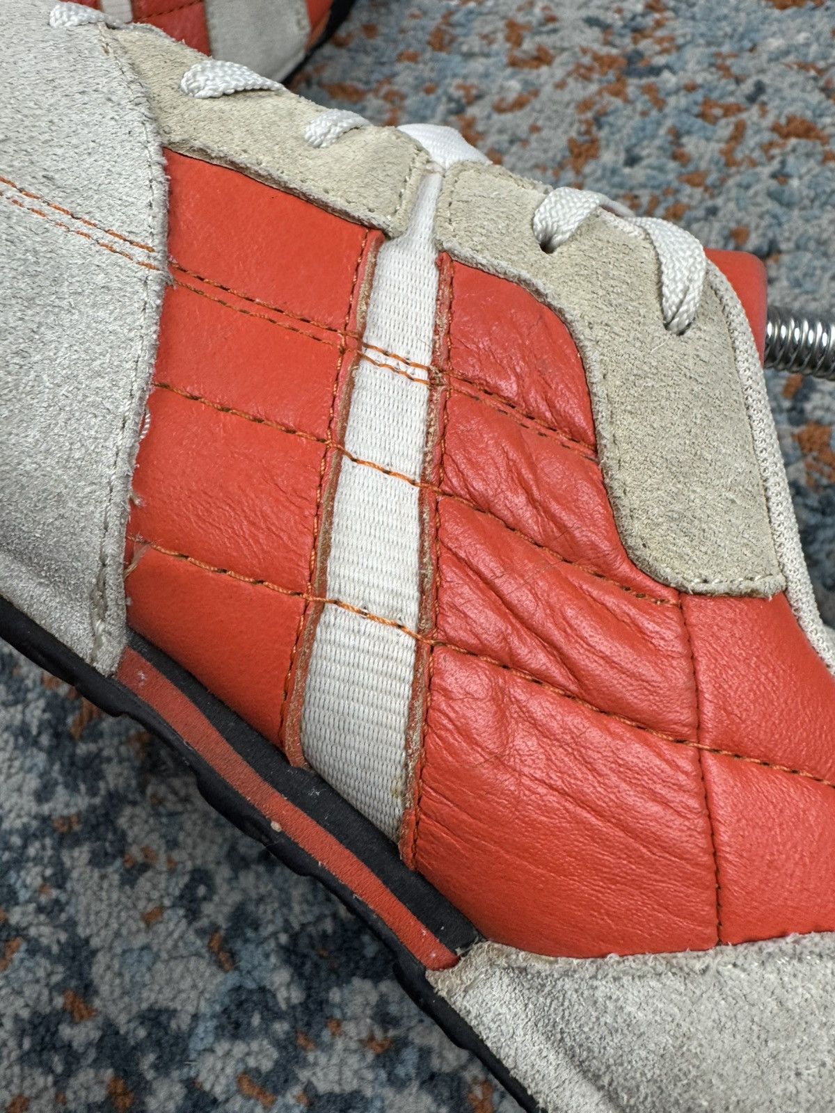 Diesel × Vintage Vintage 2000s Diesel low profile leather suede sneakers Size US 8 / IT 38 - 12 Thumbnail