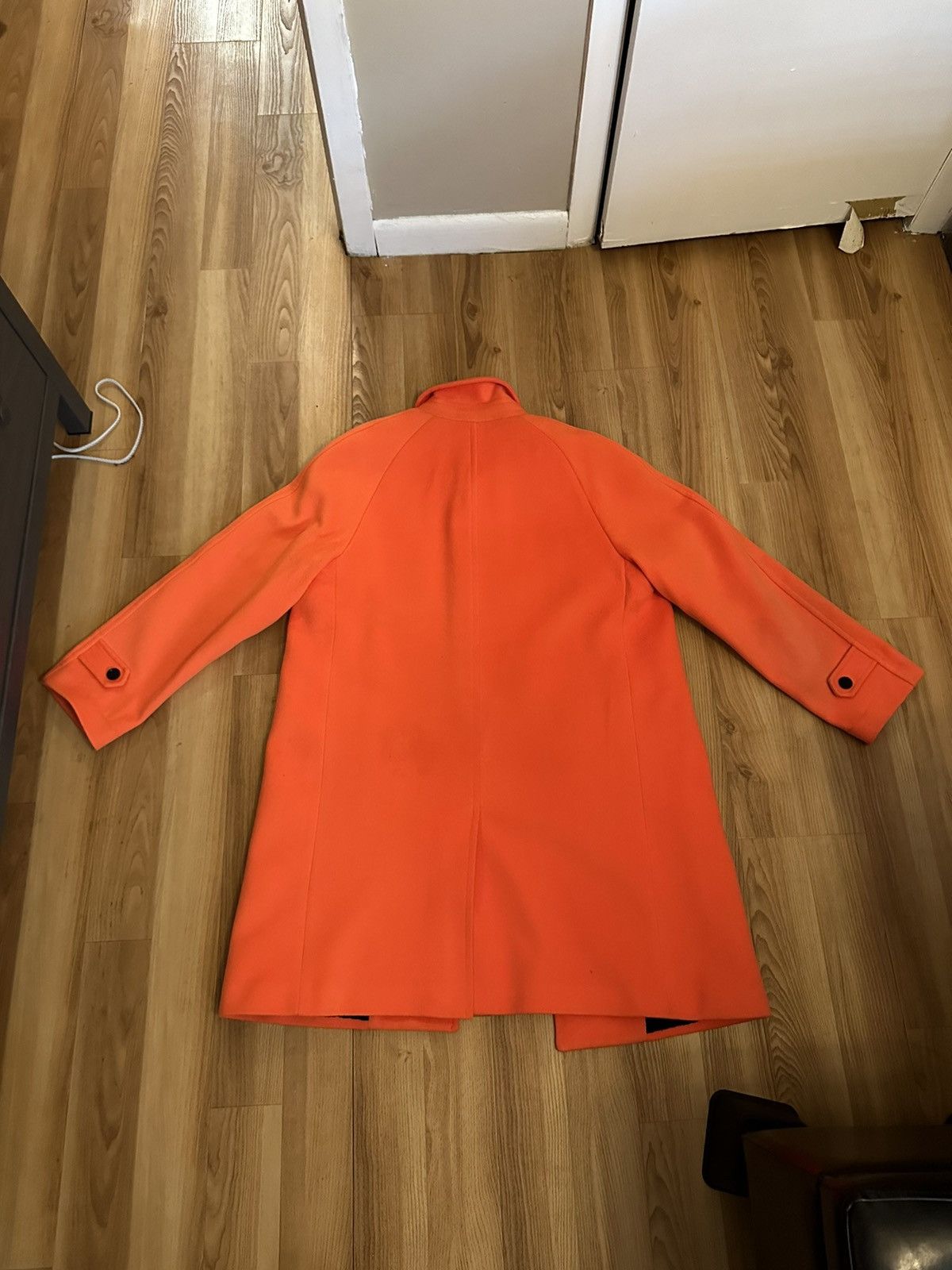 Supreme Supreme wool orange trench coat Size US M / EU 48-50 / 2 - 6 Thumbnail