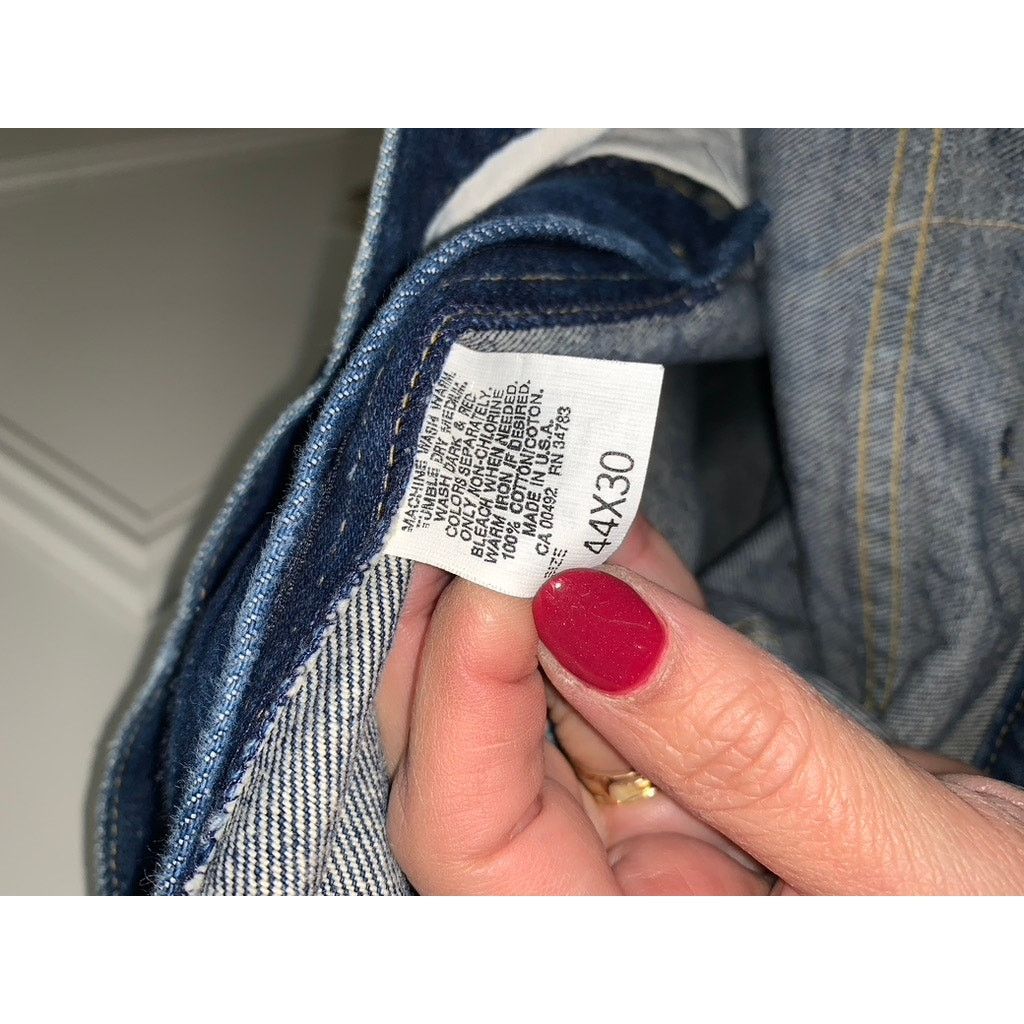 L.L. Bean L.L. Bean Men's Classic Fit Straight Jeans Blue Size 44x30 Size US 44 / EU 60 - 5 Thumbnail