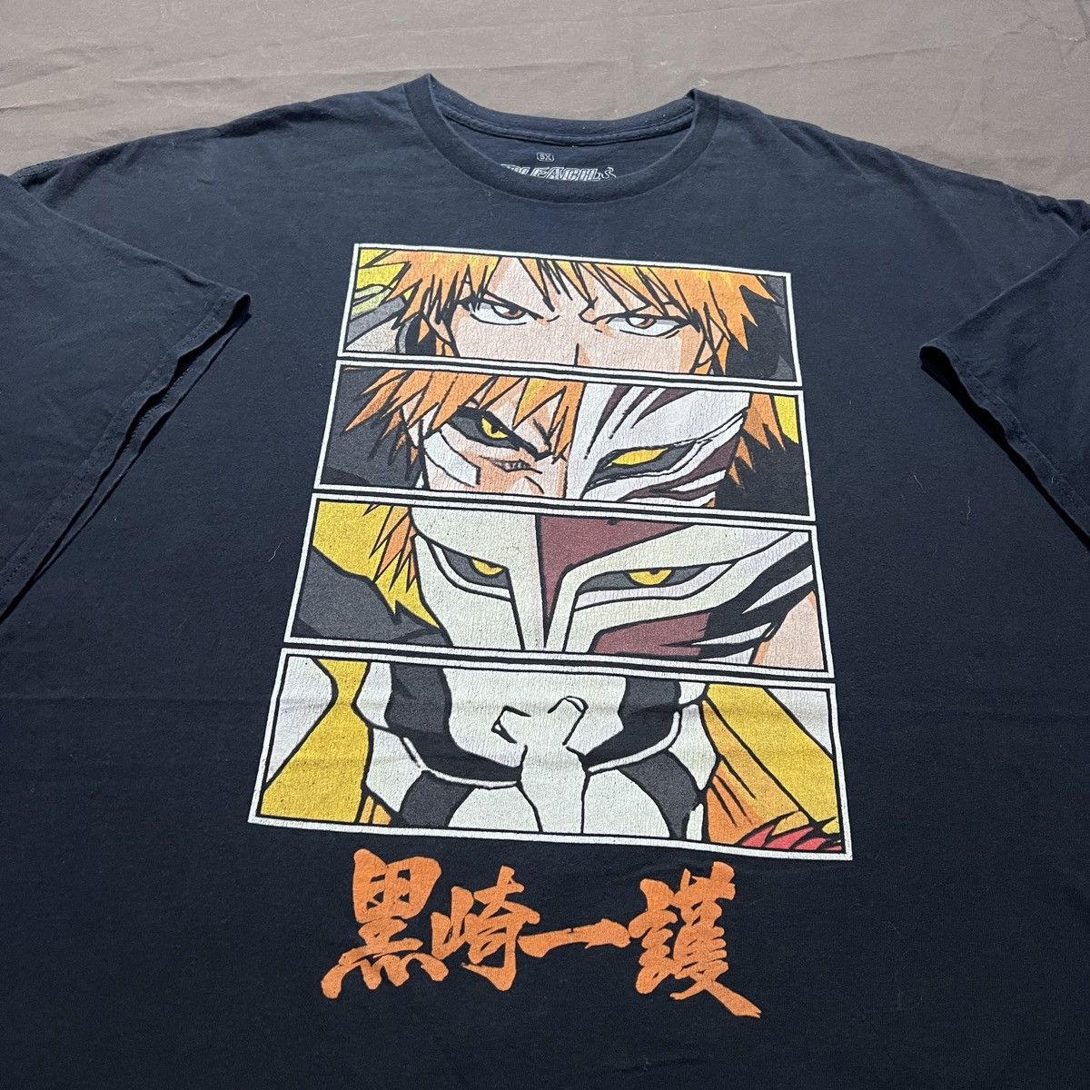 Anime Bleach Japanese anime Promo Tee 5XL oversized Size US XXL / EU 58 / 5 - 5 Thumbnail