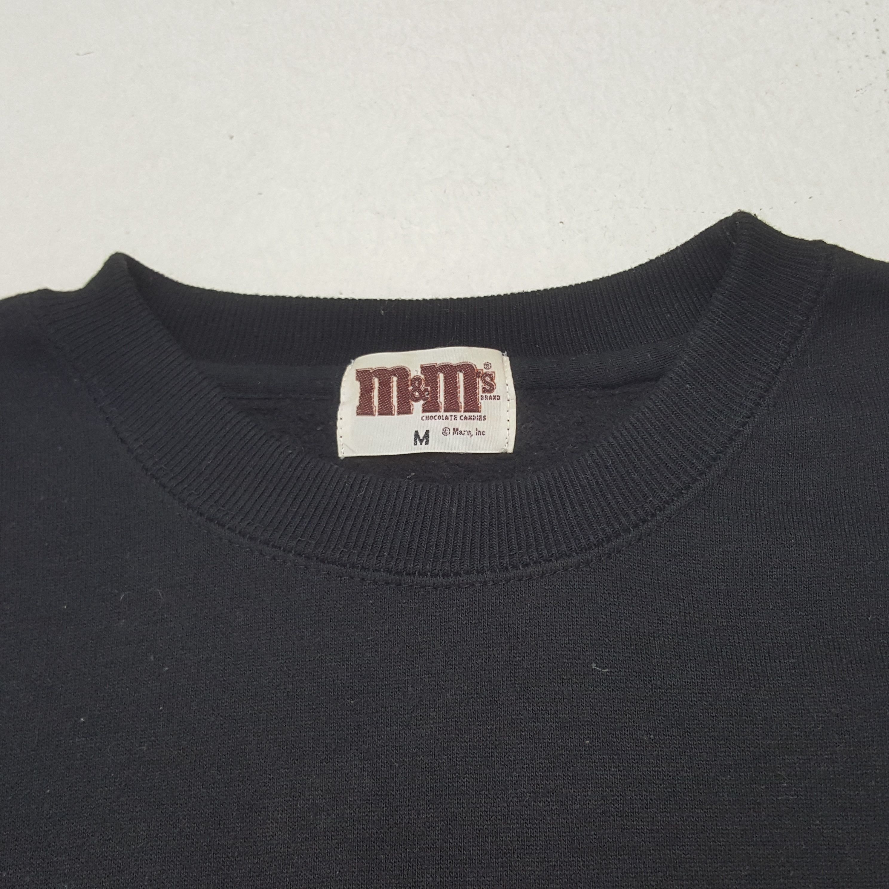 Chocolate × Vintage Vintage M&M Red American Promo Sweatshirt Size US M / EU 48-50 / 2 - 4 Thumbnail
