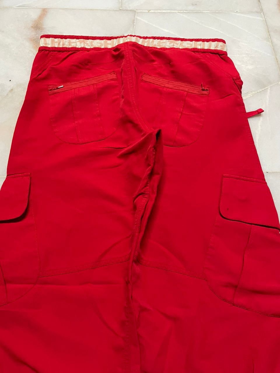 Japanese Brand BA PRO U.S.A PARACHUTE NYLON CARGO RED PUNK COLOR Size US 30 / EU 46 - 15 Thumbnail