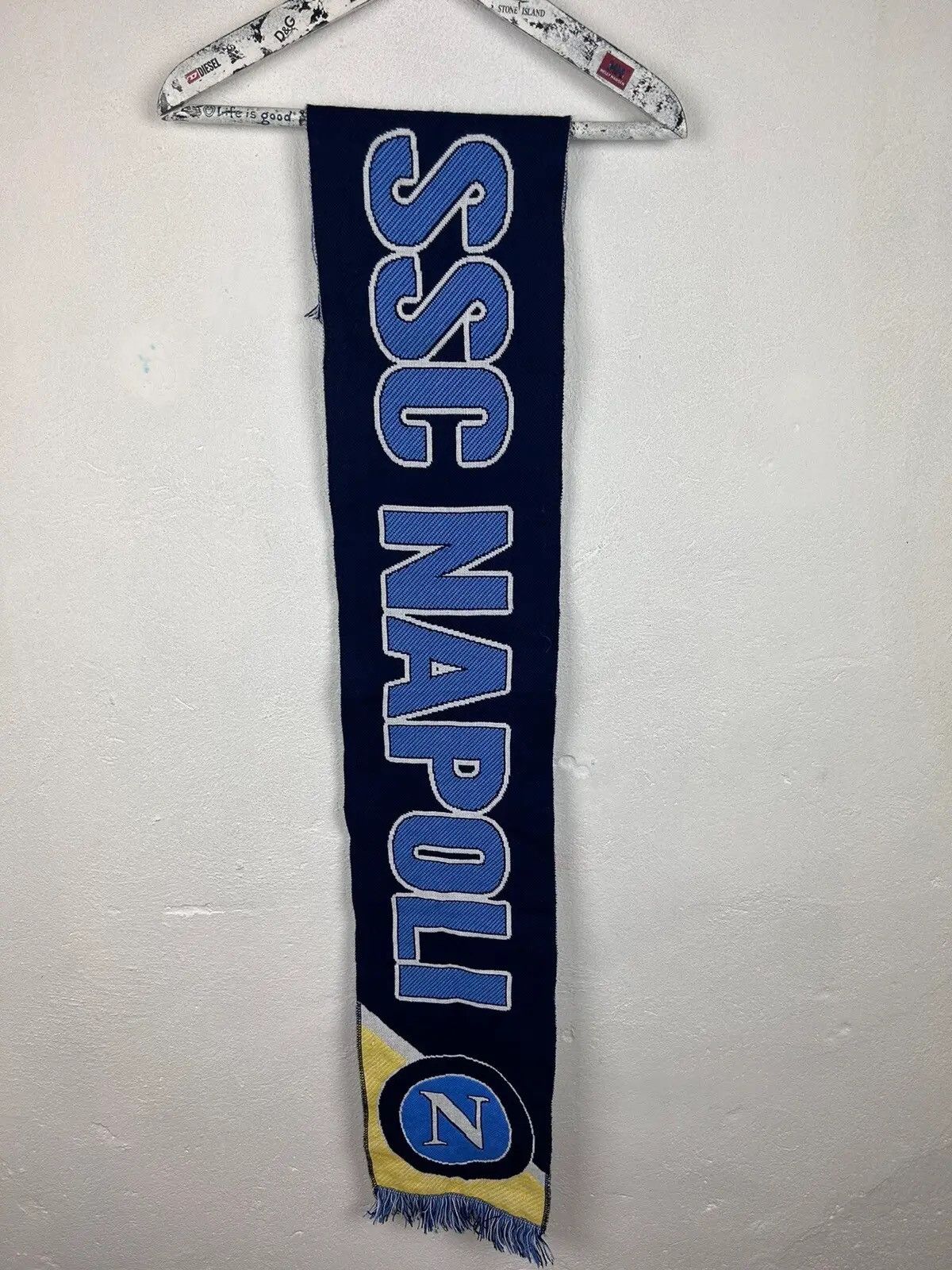 Other Vintage SSC Napoli Fanwear Scarf Size ONE SIZE - 1 Thumbnail