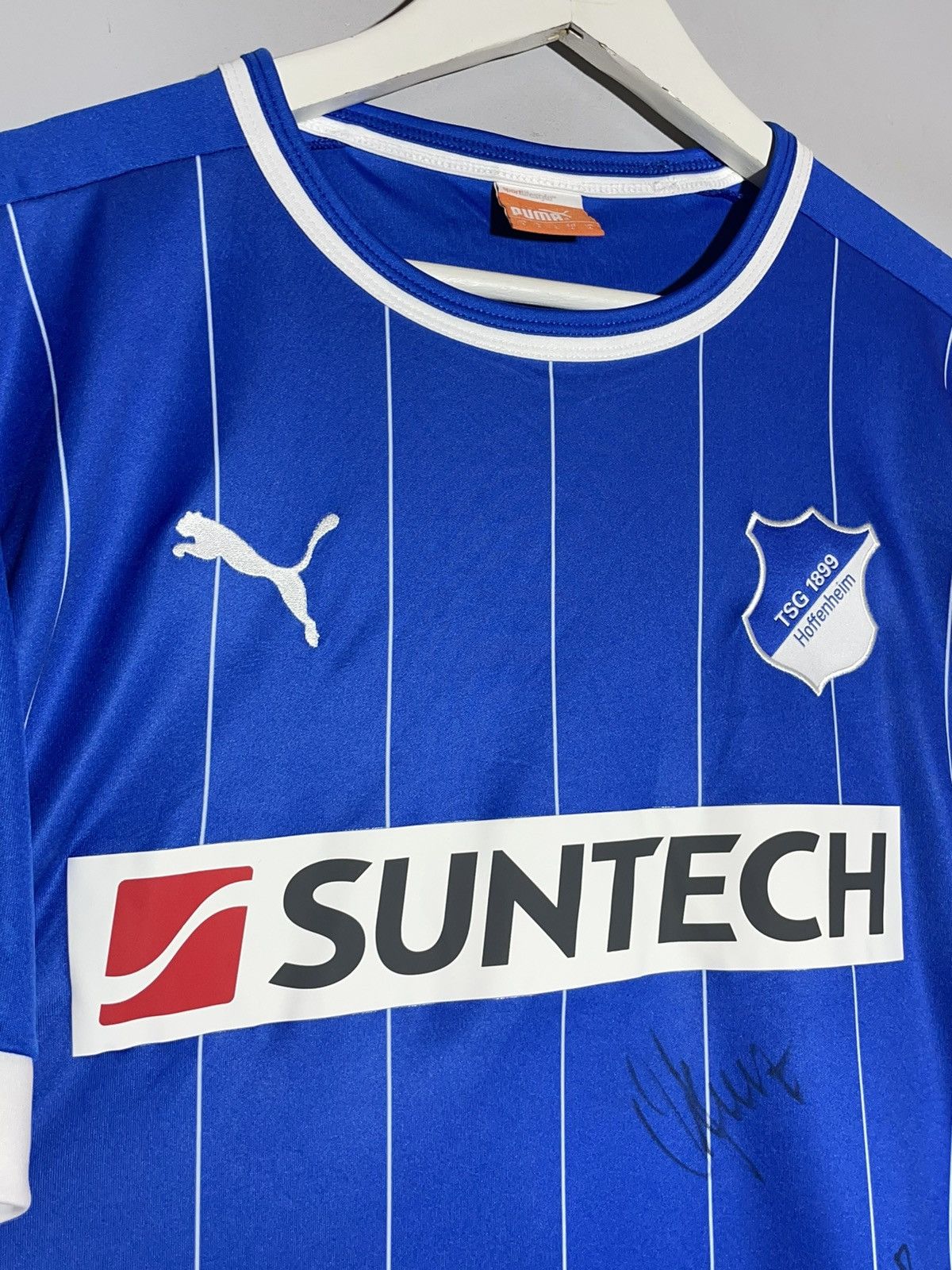 Puma TSG 1899 Hoffenheim Puma 2012/13 Home Football Shirt Size US L / EU 52-54 / 3 - 6 Thumbnail
