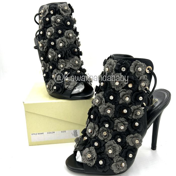 Vigo fiore rhinestone on sale booties