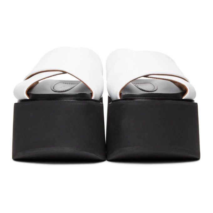 Marni o1y1025 Slippers in White Size US 10 / IT 40 - 3 Thumbnail