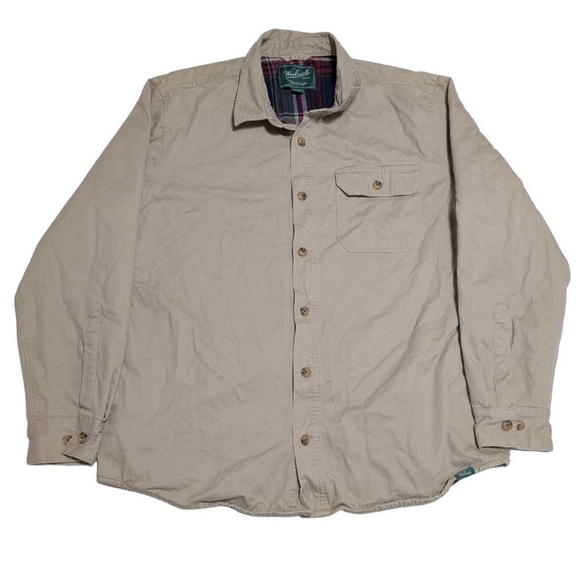Other Vintage Woolrich Shirt Mens XL Shacket Plaid Lined Jacket Size US XL / EU 56 / 4 - 5 Thumbnail
