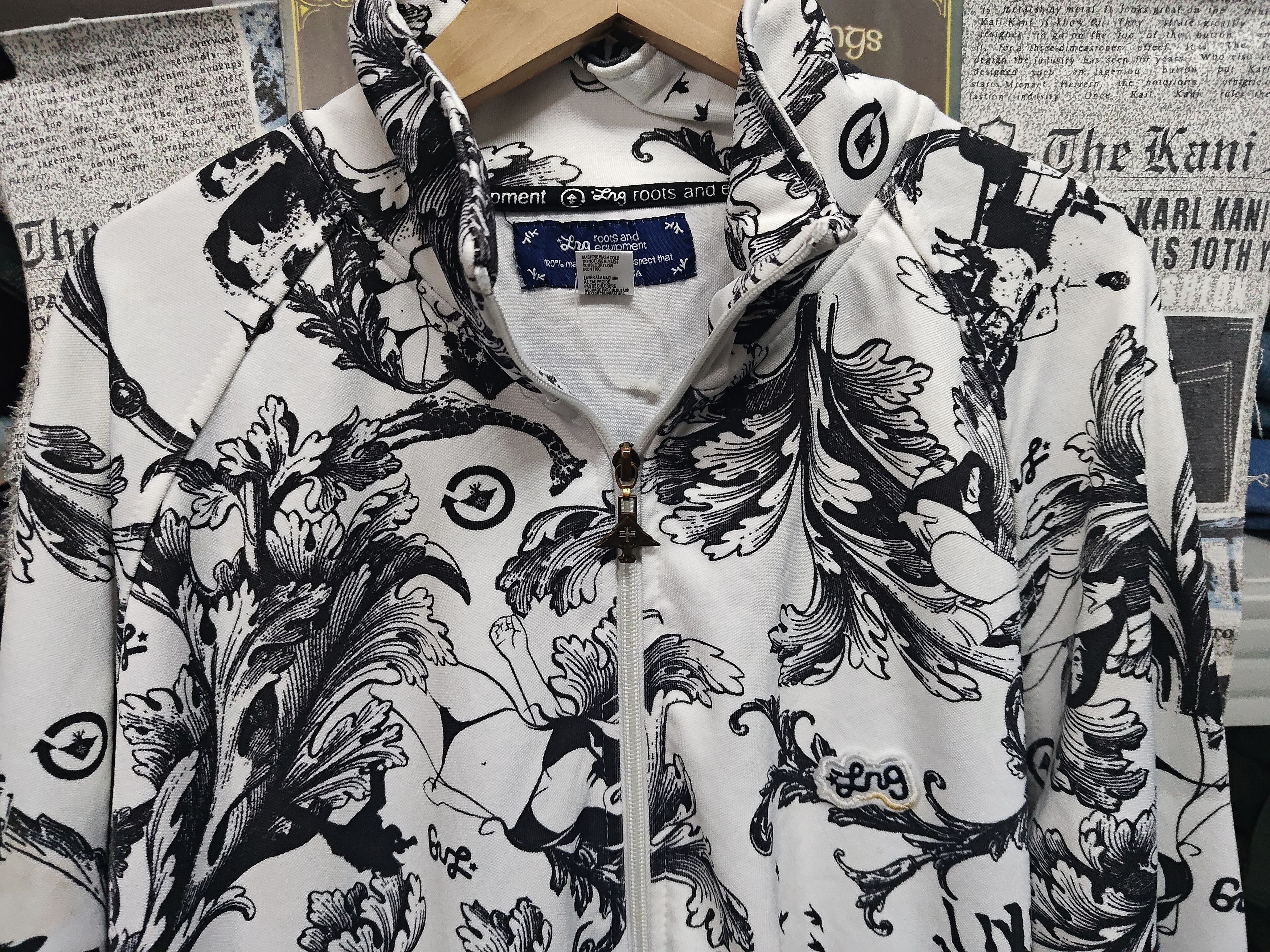LRG rare lrg grunge zipup sportswear jakcet Size US L / EU 52-54 / 3 - 2 Thumbnail