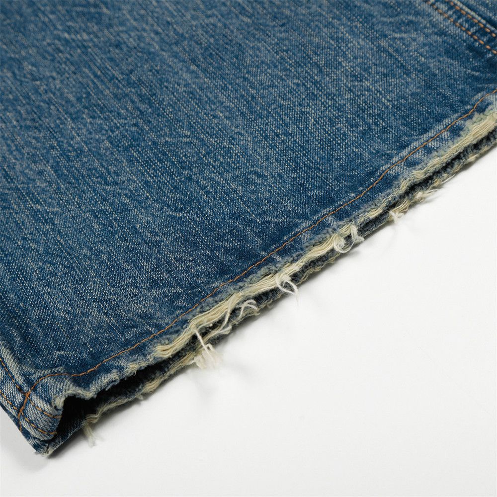 Vintage Men's Retro Casual Loose Distressed Washed Gradient Jeans Size US 32 / EU 48 - 6 Thumbnail