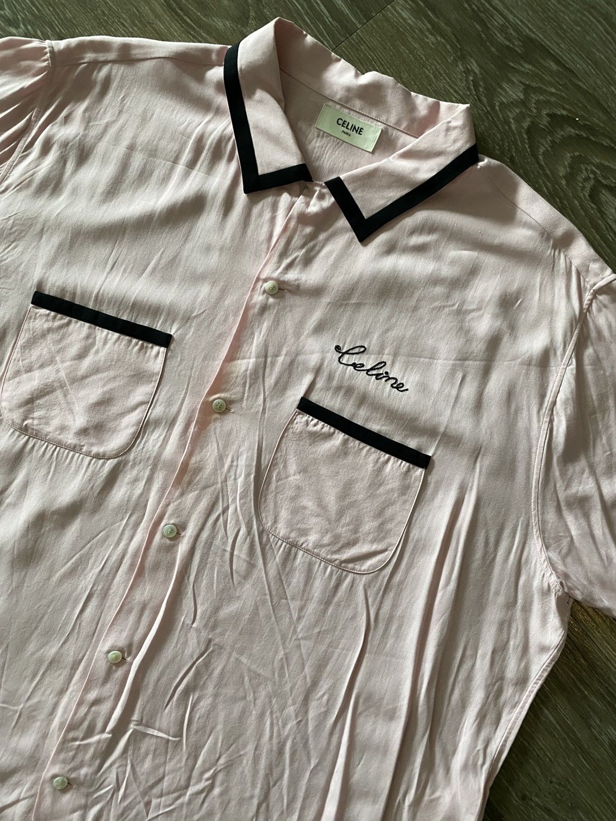 Celine Celine 1960 Chain Stitched Inspired Button Up Size US XXL / EU 58 / 5 - 2 Thumbnail