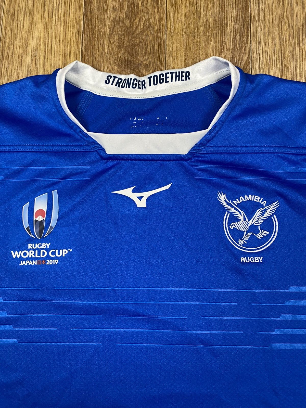 Other NAMIBIA NATIONAL RUGBY TEAM JERSEY 2019 RUGBY WORLD CUP Size US XL / EU 56 / 4 - 2 Thumbnail