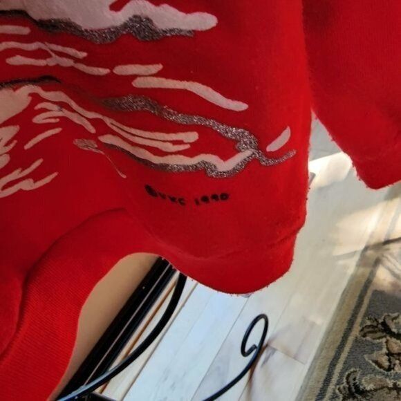 Vintage Nutcracker Vintage Sz M Red Puff Graphic Embellished Holiday Size M / US 6-8 / IT 42-44 - 6 Thumbnail