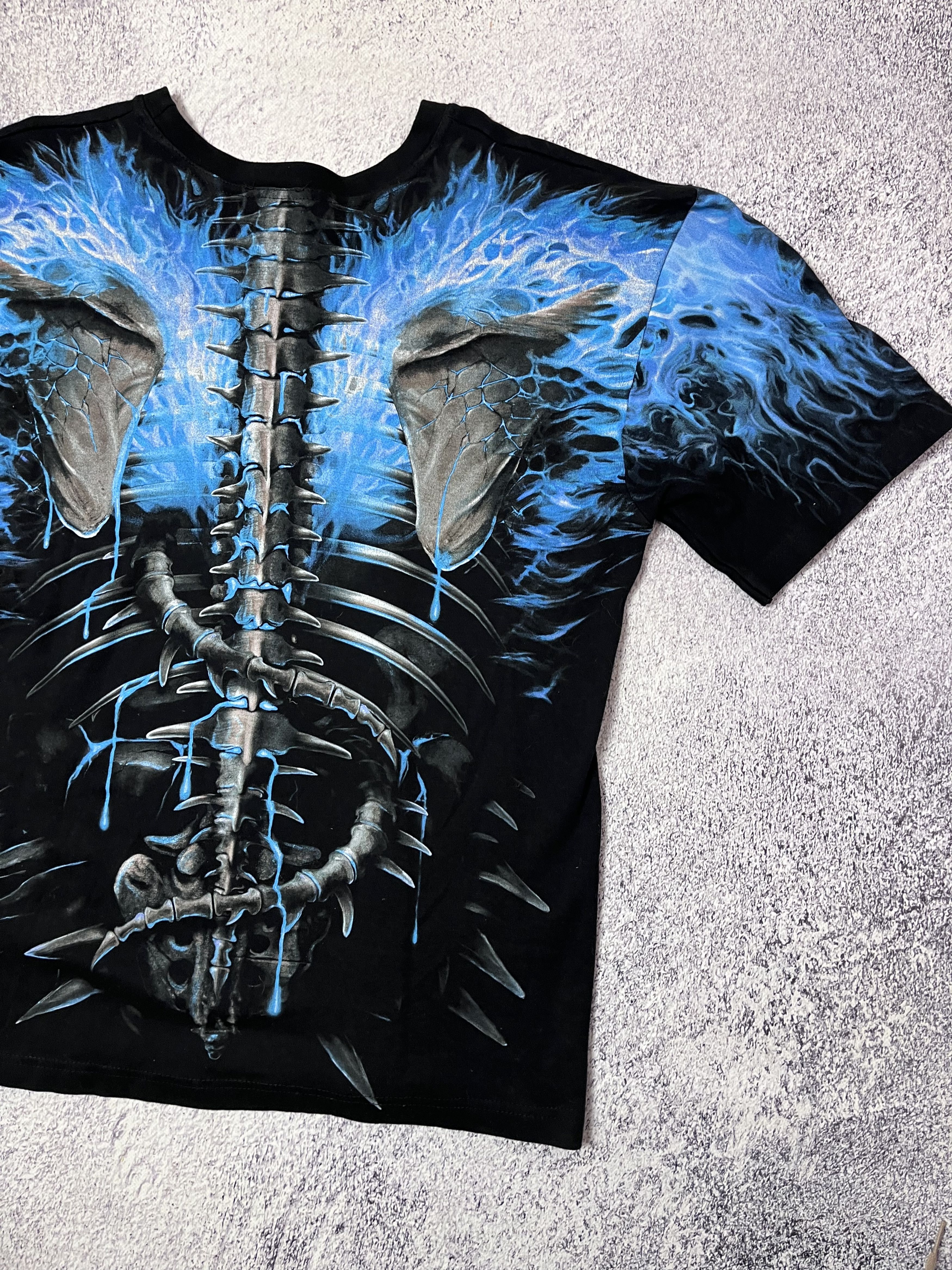 Japanese Brand Mens merch t-shirt Spiral Skulls Death size L Size US L / EU 52-54 / 3 - 9 Thumbnail